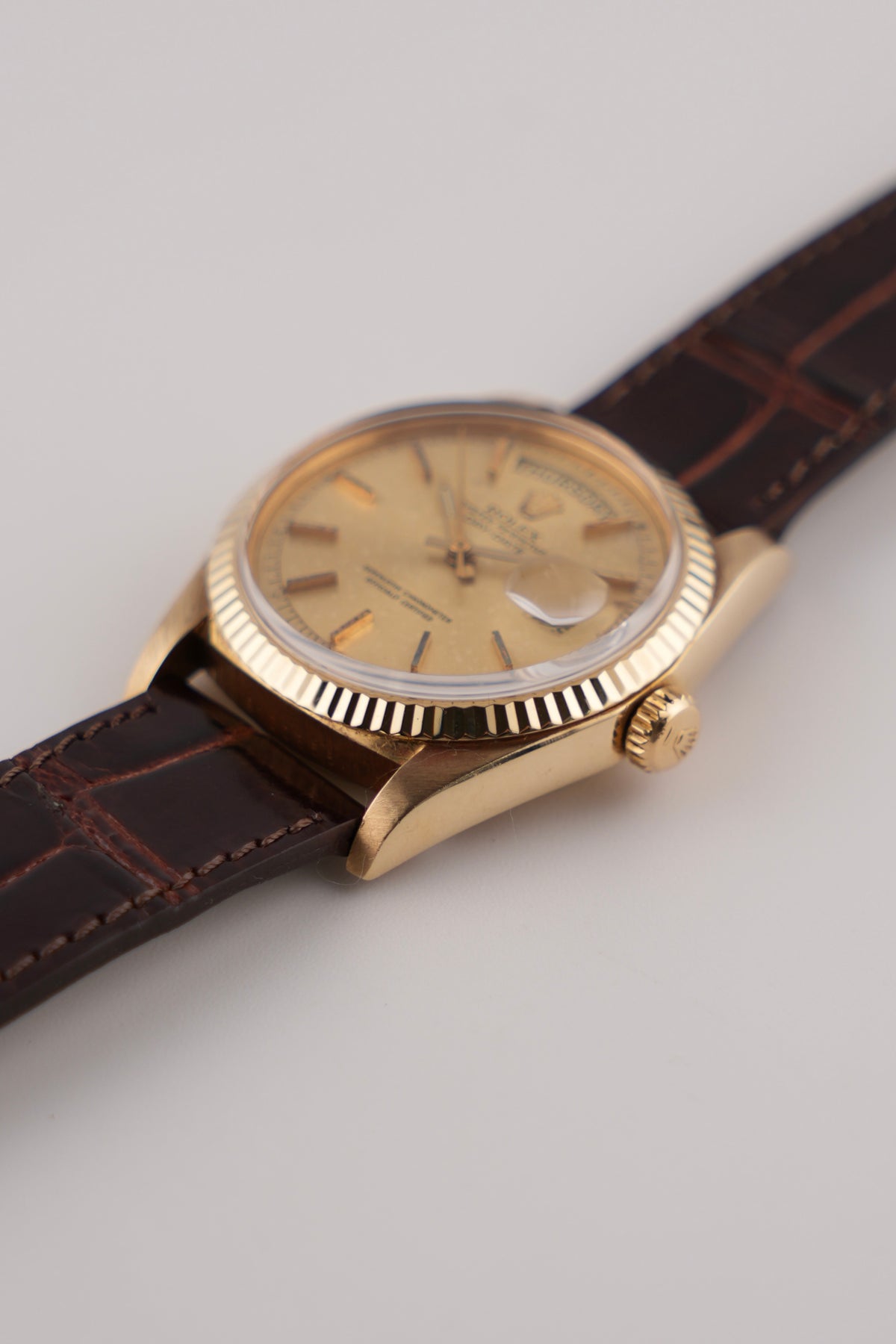 Rolex Oyster Perpetual Day-Date - 1803 Solid 18k Gold - Original Box