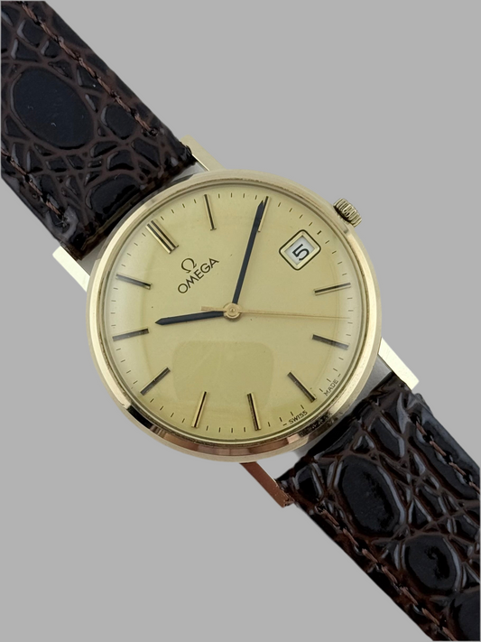 Omega Geneve Manual Wind 9ct Gold 132.5017