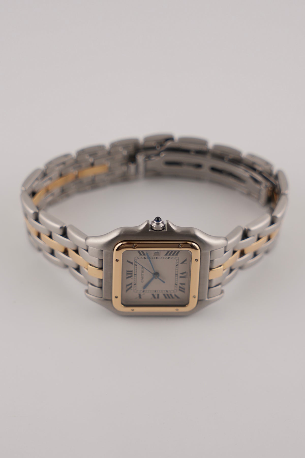 Cartier Panthere Jumbo Quartz Date - 187957 - Two-Tone - Exceptional Condition