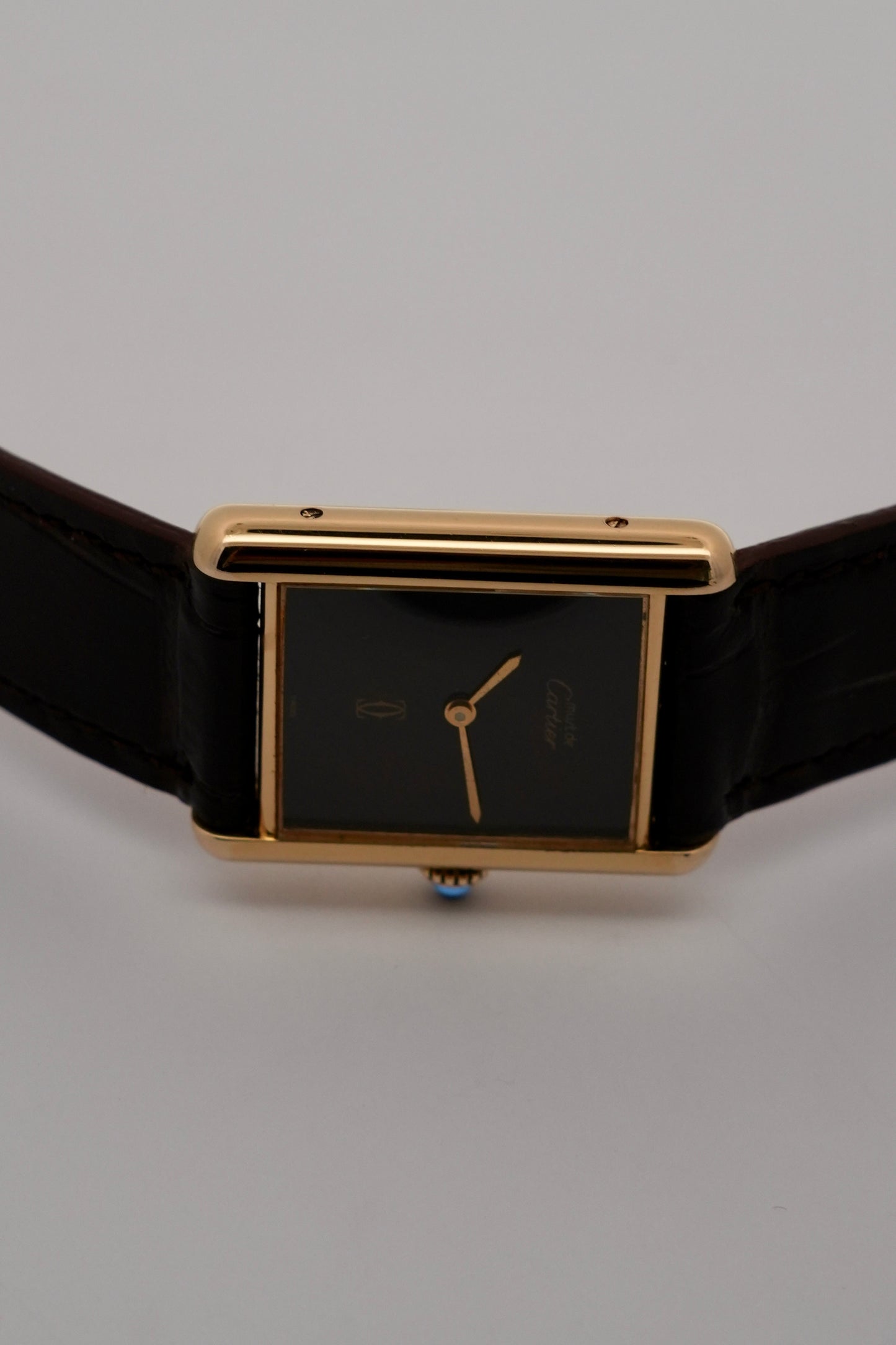 Cartier Must De Paris Tank Quartz - 6 - Wood Effect Dial - fantastic condition with Box