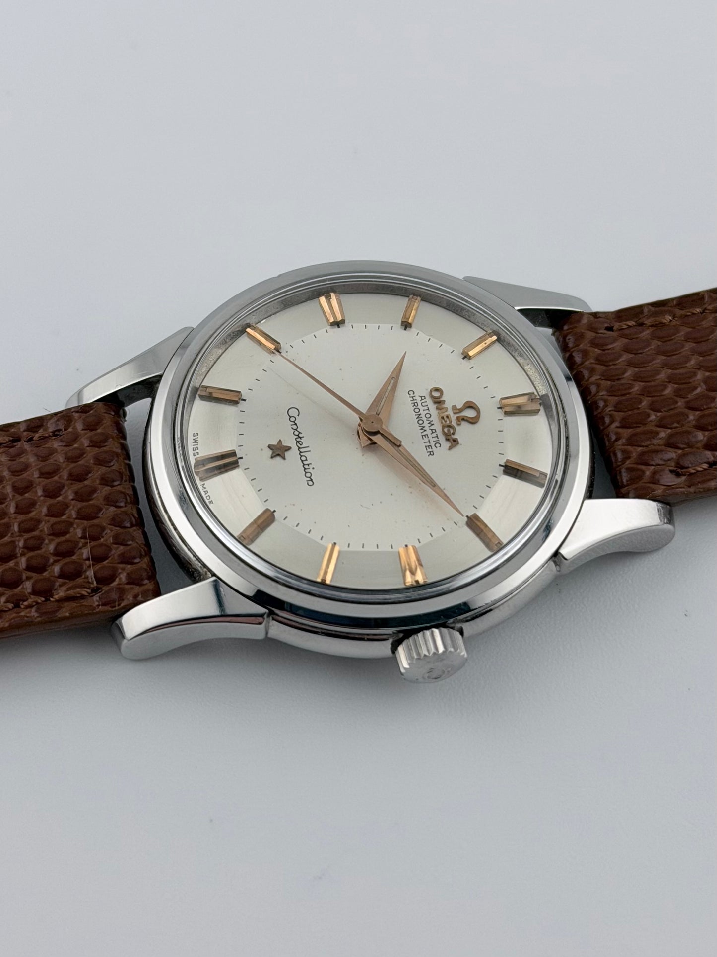 Omega Constellation Chronometer Automatic - Pie Pan - Rare - 14381-11-SC