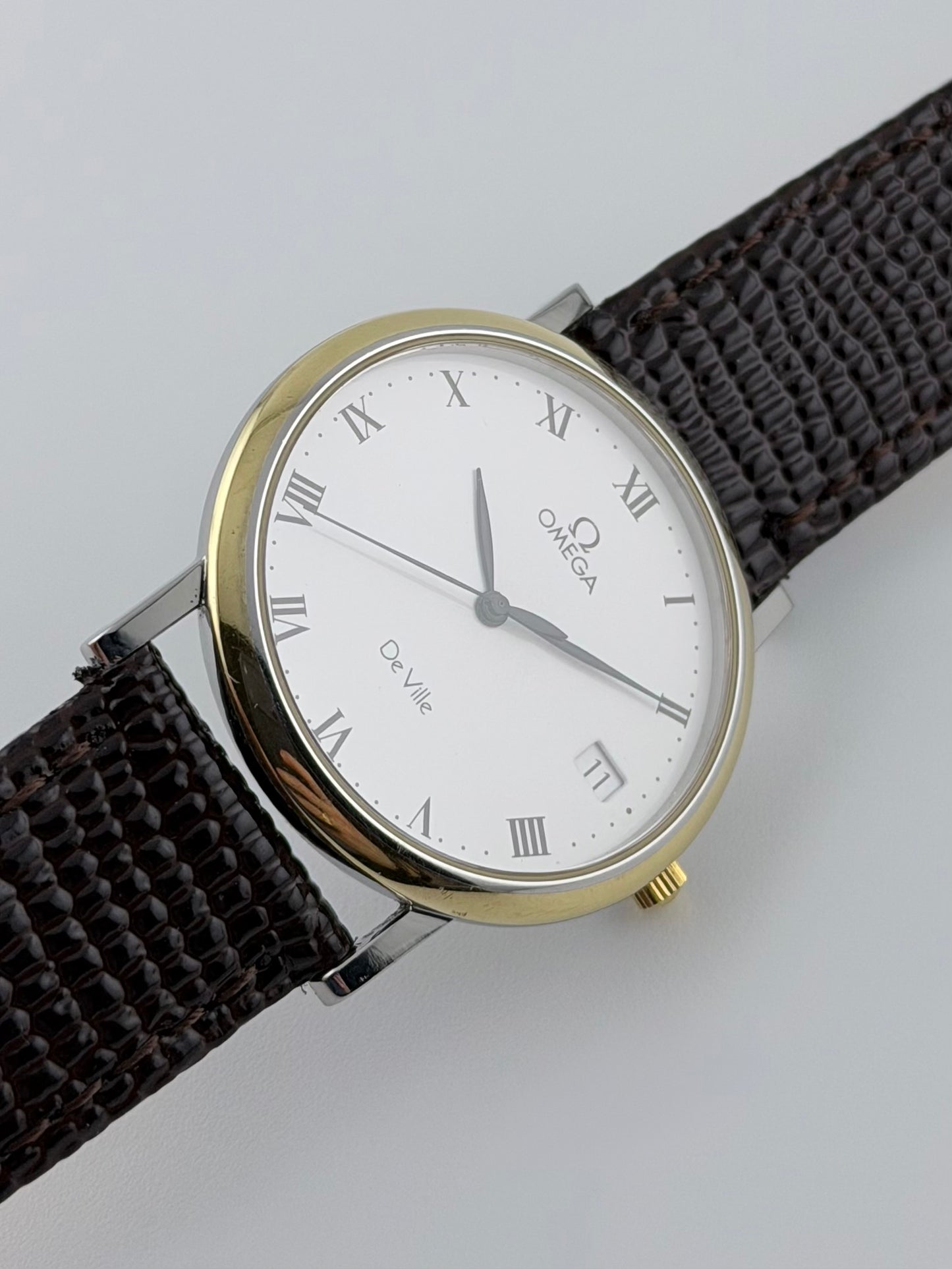 Omega De Ville Quartz - 18ct gold and steel - 196.2432