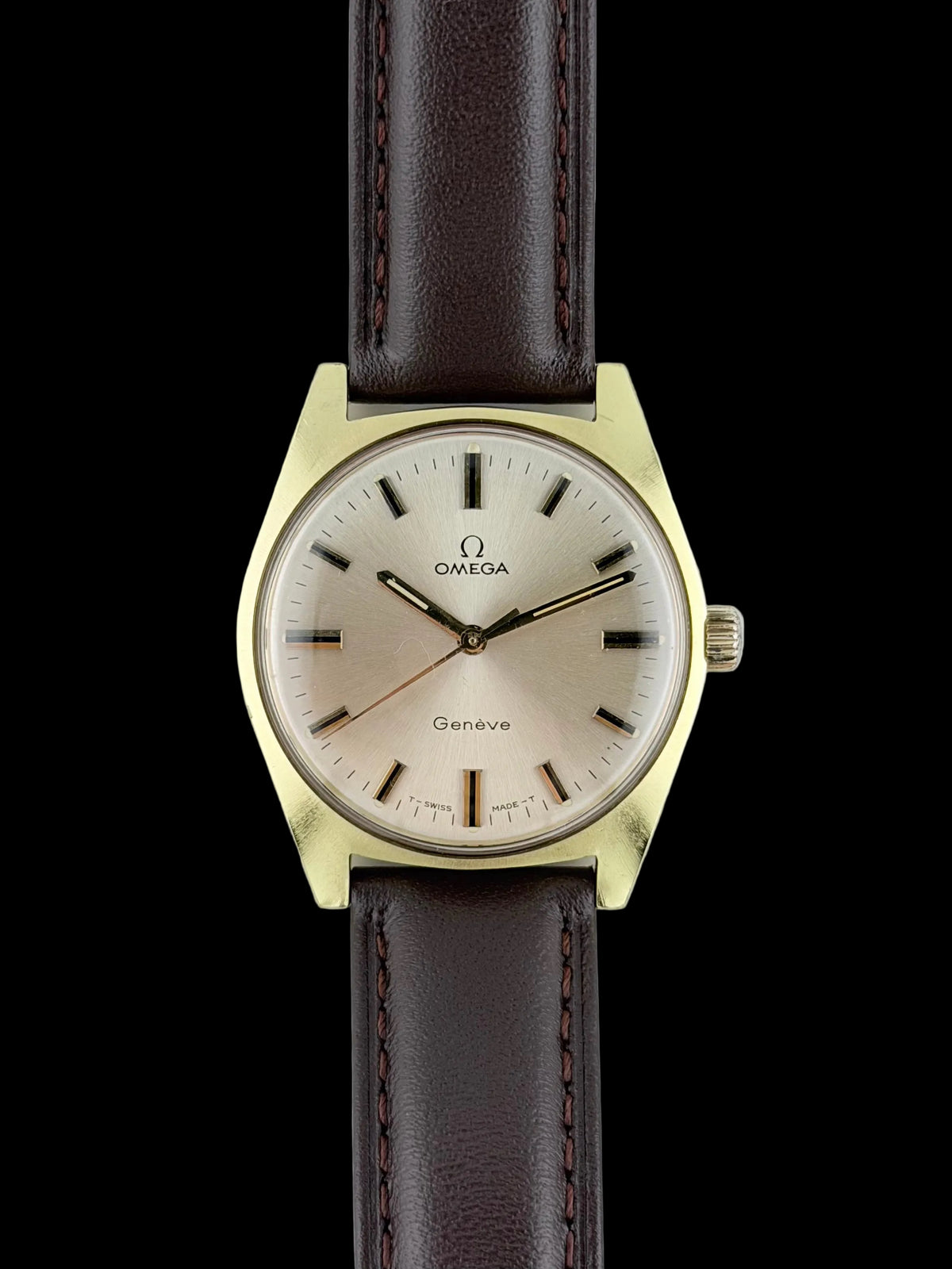 Omega Geneve Manual Wind 135.041 - Box and Papers