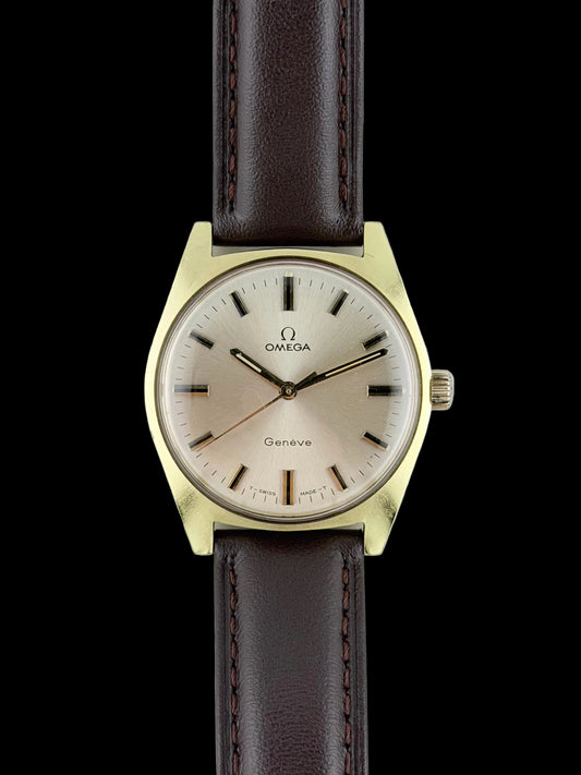 Omega Geneve Manual Wind 135.041 - Box and Papers