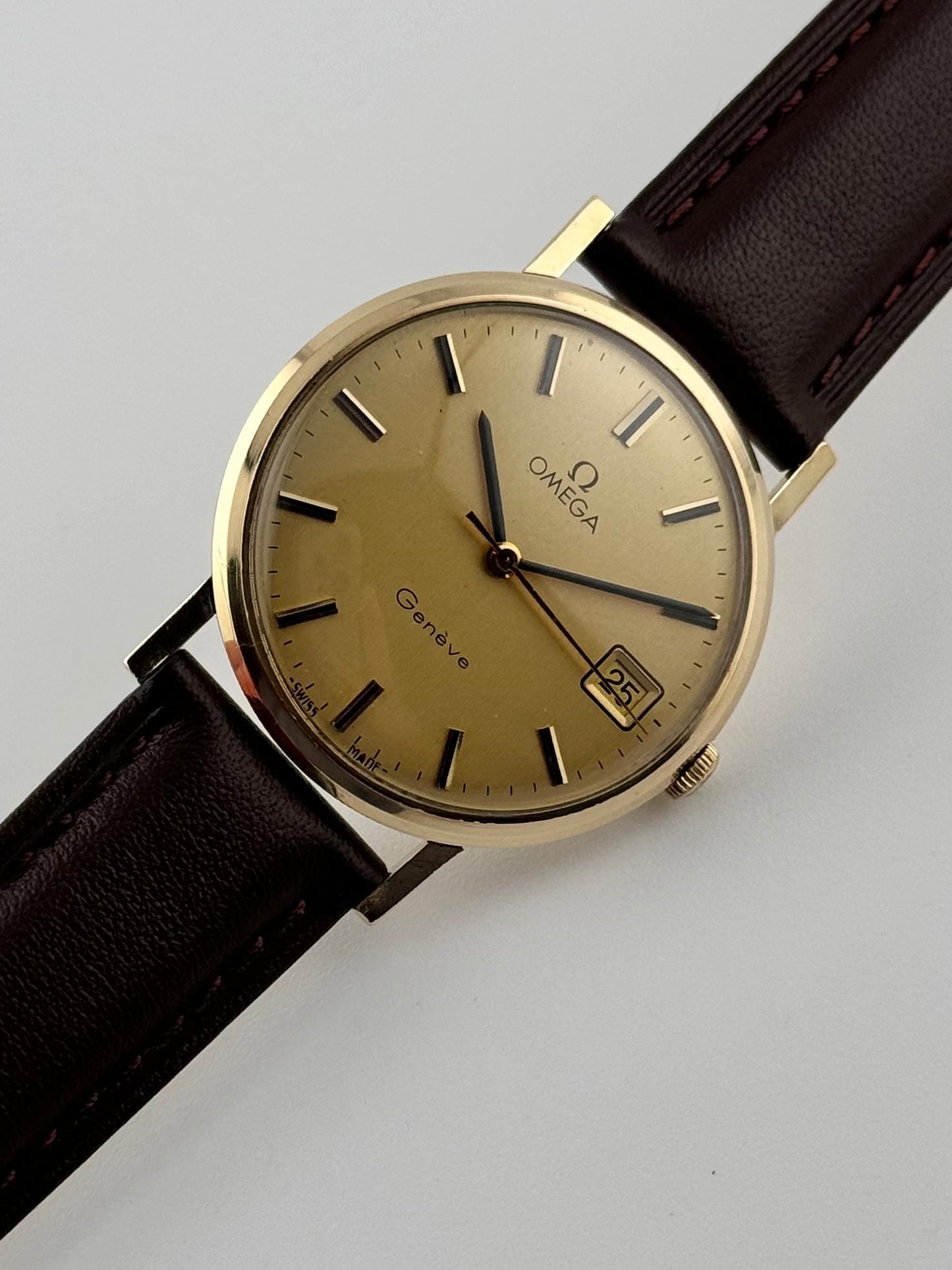 Omega Geneve Manual Wind  9ct Gold - 131.5016