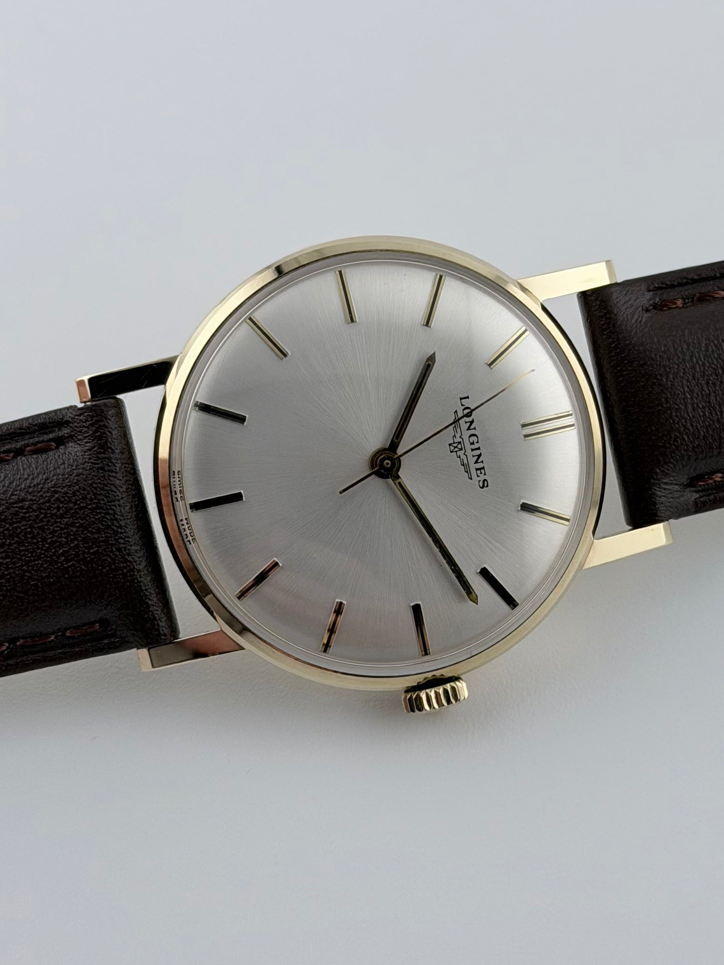 Longines Manual Wind - 9ct Solid Gold - 23040 - Box and Papers