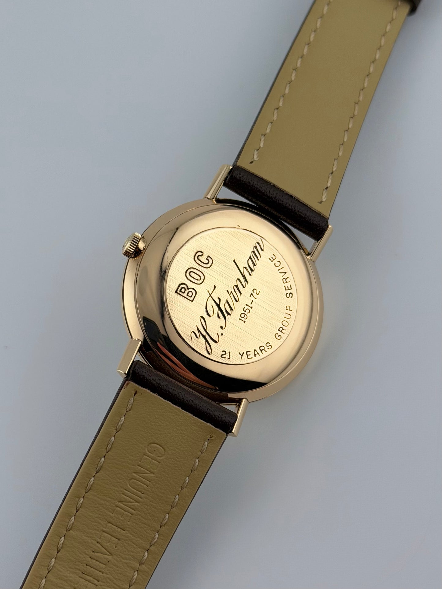 Omega Geneve Manual Wind 9ct Gold - 131.5016 - Original Box and Papers