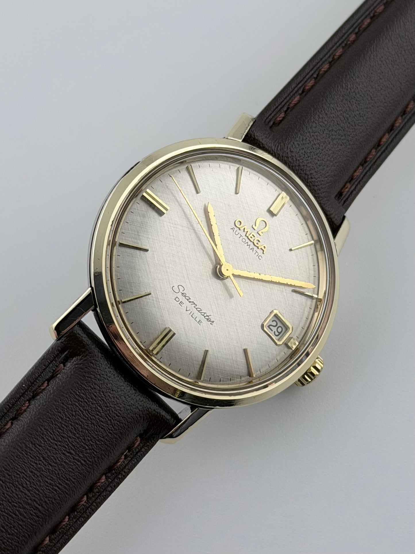 Omega Seamaster De Ville Automatic Linen Dial - 166.020
