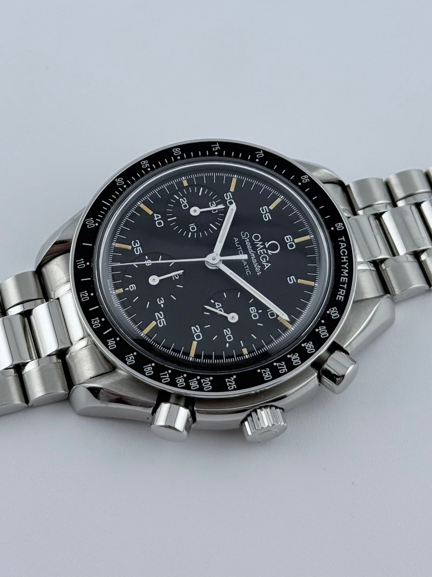Omega Speedmaster Automatic Chronograph - 175.0032.1 - Pumpkin Lume