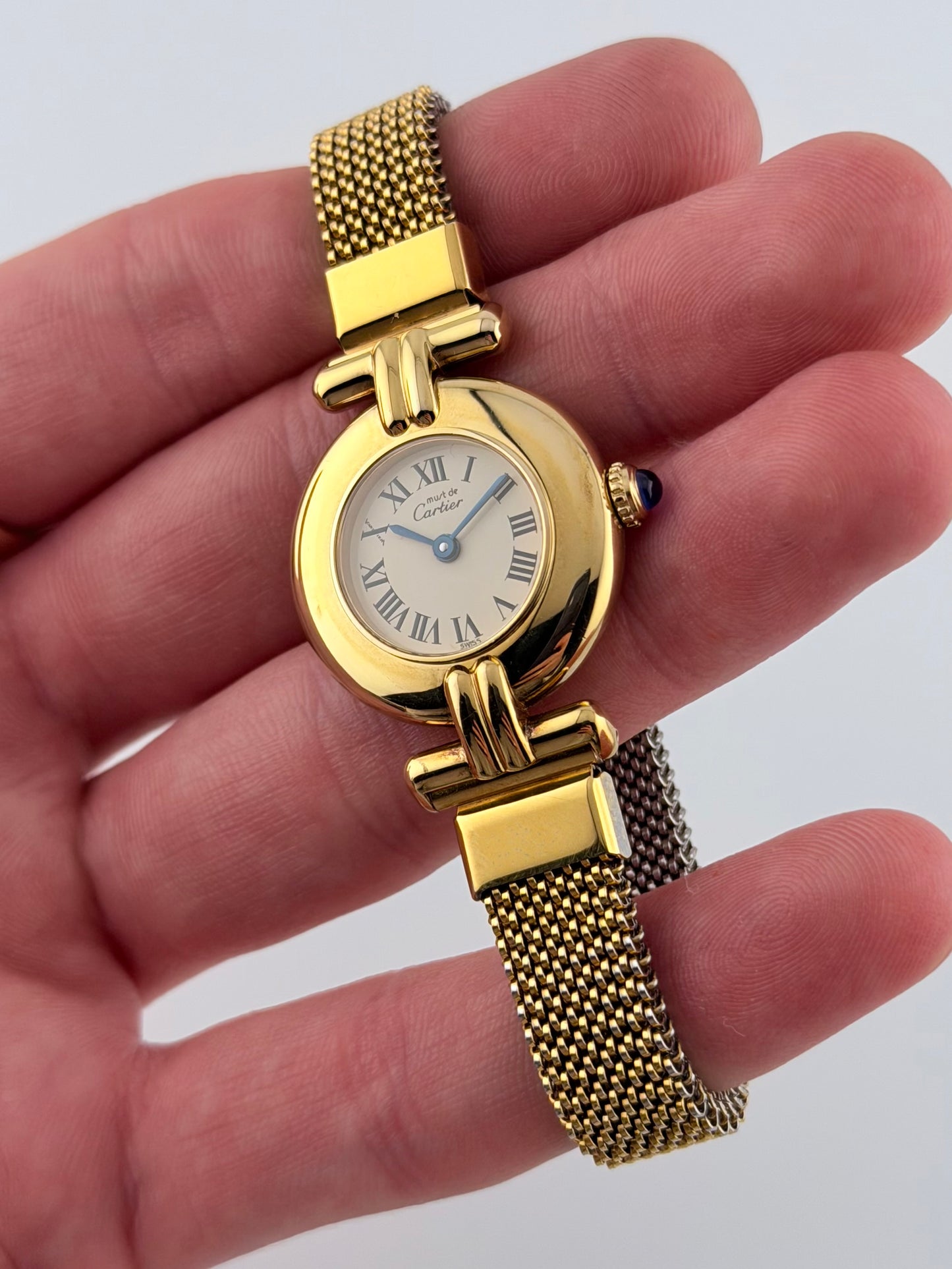 Cartier must de Colisee Quartz - 590002 - Ladies - Original Box