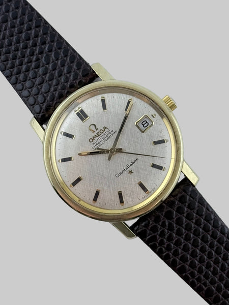 Omega Constellation Chronometer Date - 168.018 - Rare Linen Dial