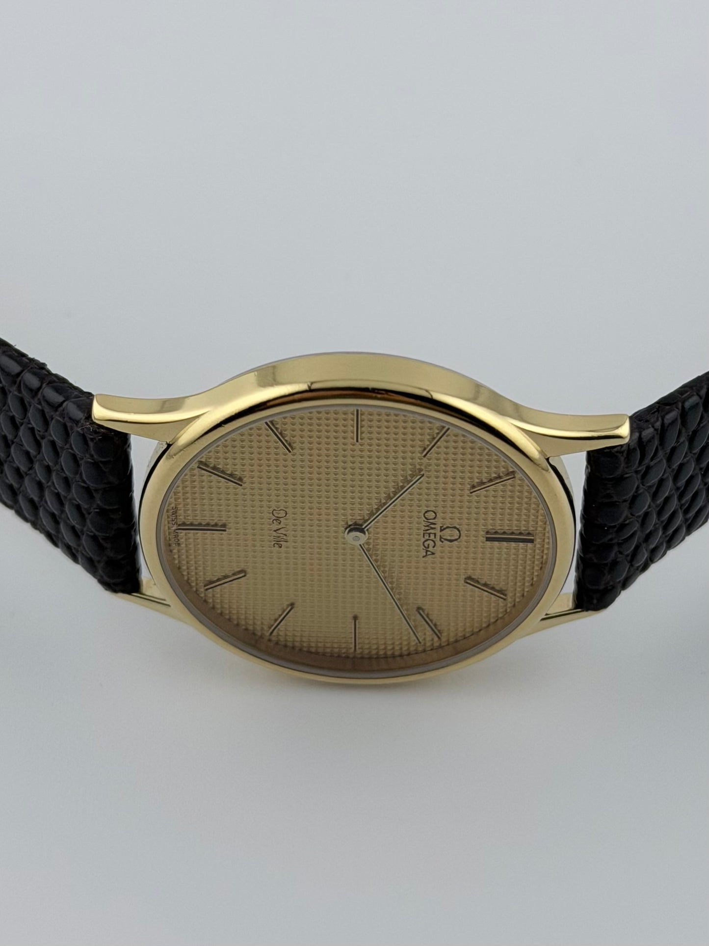 Omega De Ville Quartz 191.0130.1 - Hobnail Dial