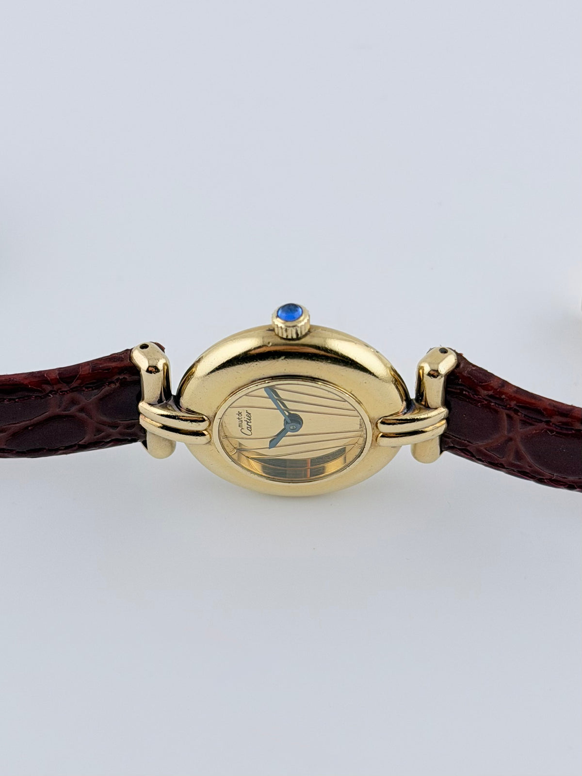 Cartier must de Colisee Quartz - 590002 - Ladies - Gold Art-Deco Dial