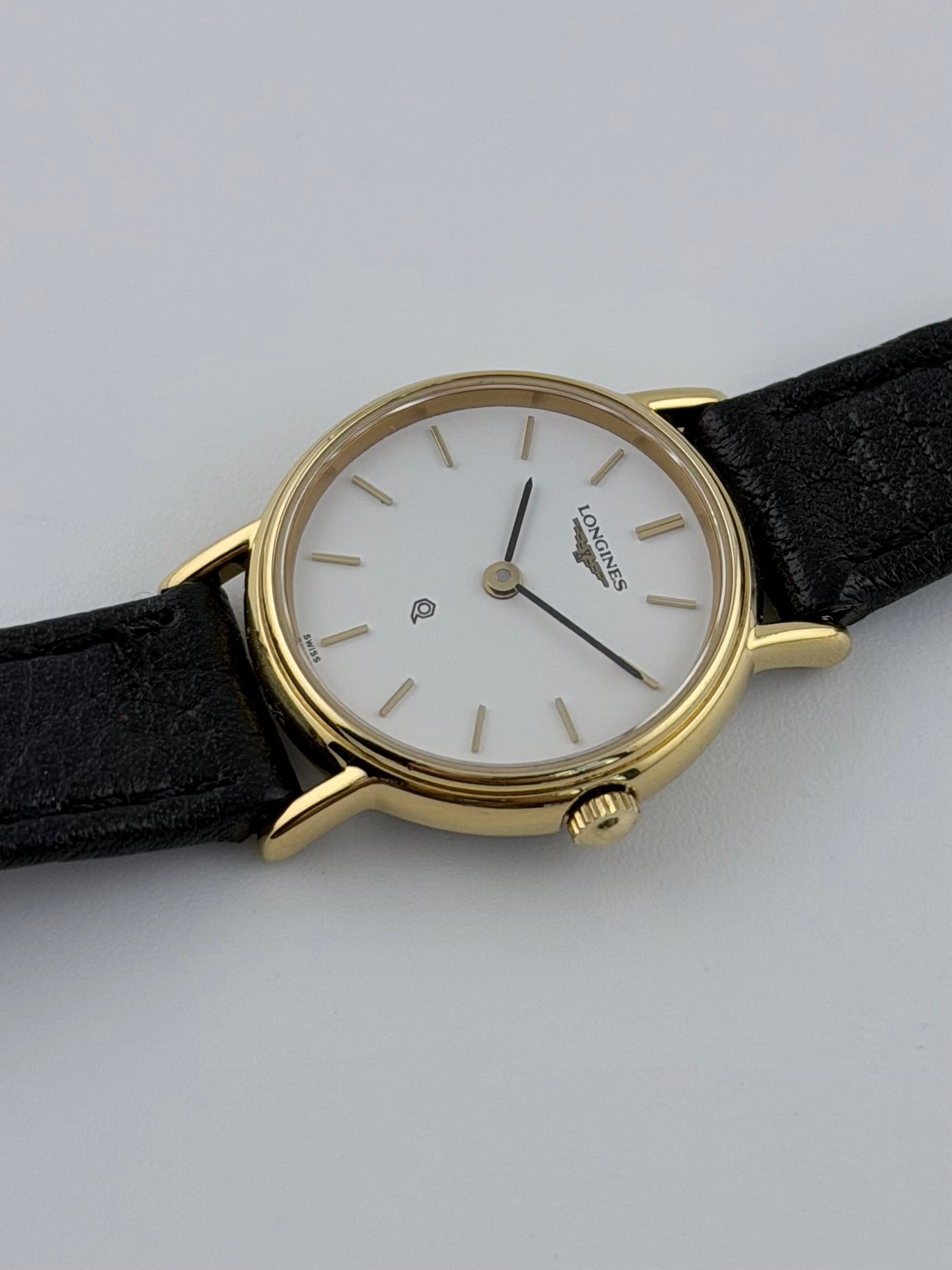 Longines Q Quartz 7709.322.2 - Ladies - Original Strap and Box