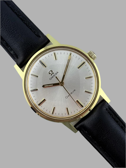 Omega Geneve Manual Wind 135.070 - Box and Papers