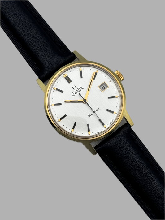 Omega Geneve Automatic Date 166.0098 - Rare Dial Variant