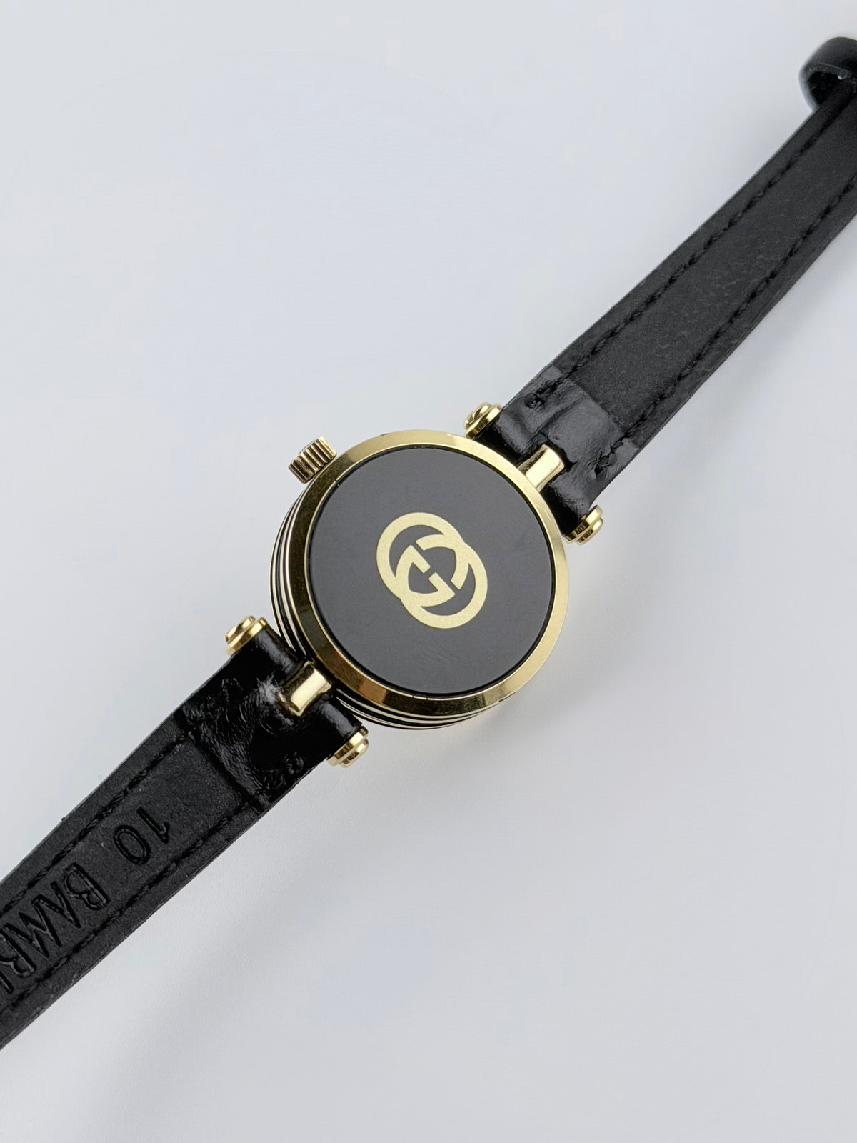 Gucci Double Face Stack Series Ladies watch - Quartz - Black and Gold-plated
