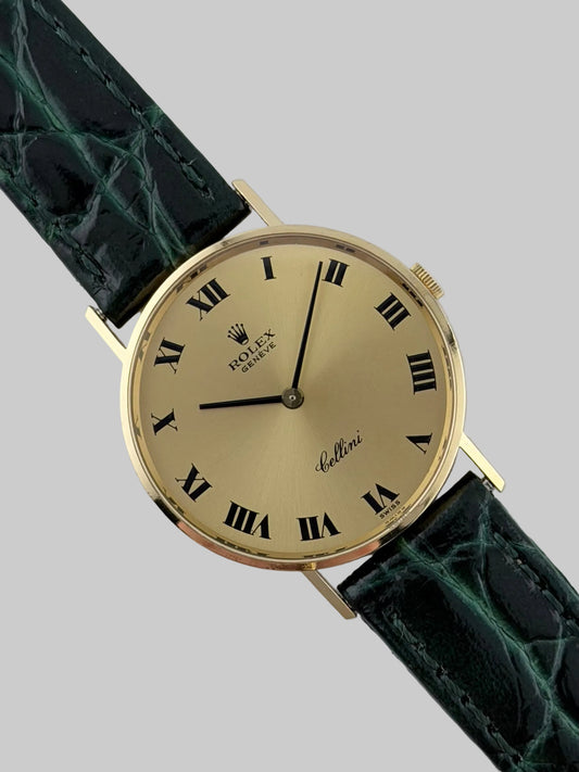 Rolex Geneve Cellini Manual Wind - 18ct Gold - 4112