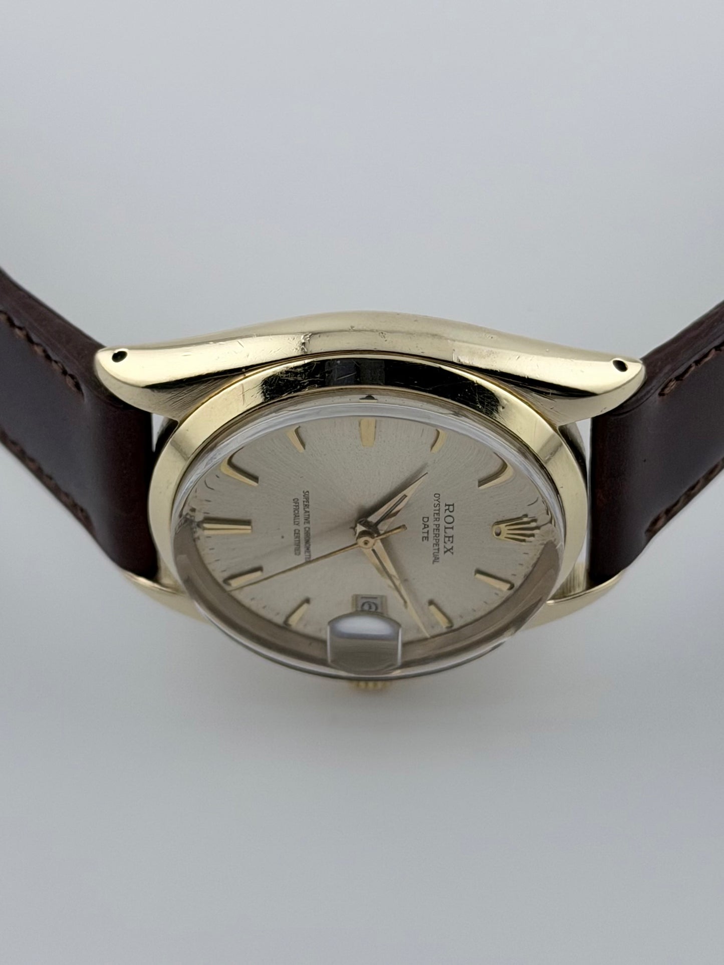 Rolex Oyster Perpetual Date Automatic - 1500 - Solid 9ct Gold