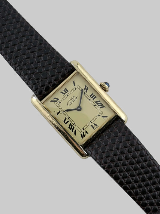 Cartier Must De Paris Tank - 6 - Manual Wind - Men’s - Ivory Dial