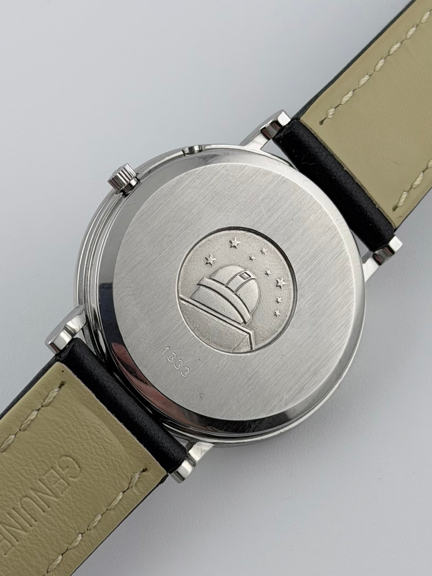 Omega Constellation Chronometer Quartz Date - 198.0126 - Stardust Dial