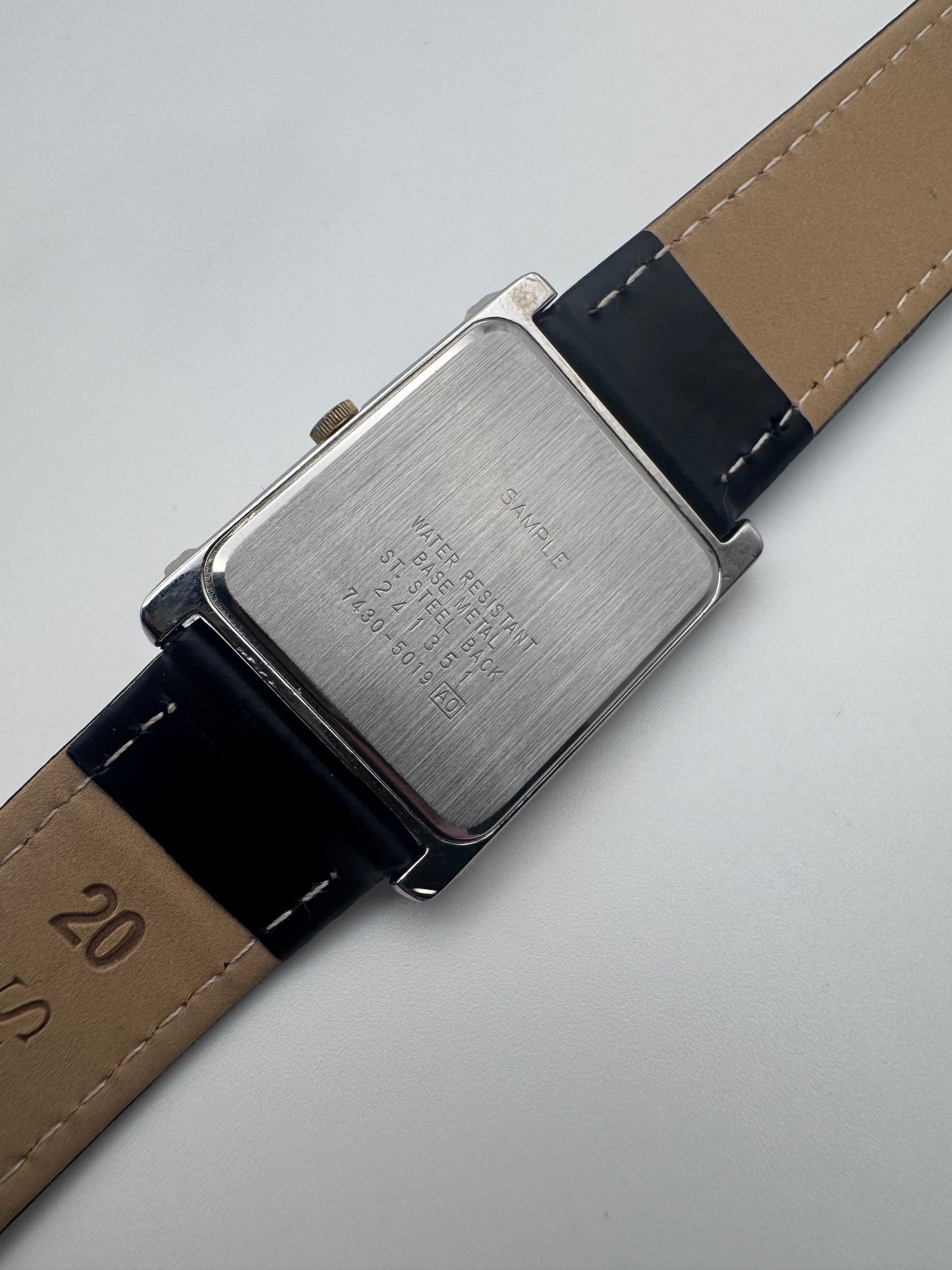 Seiko Tank Quartz RARE sample 7430-5019