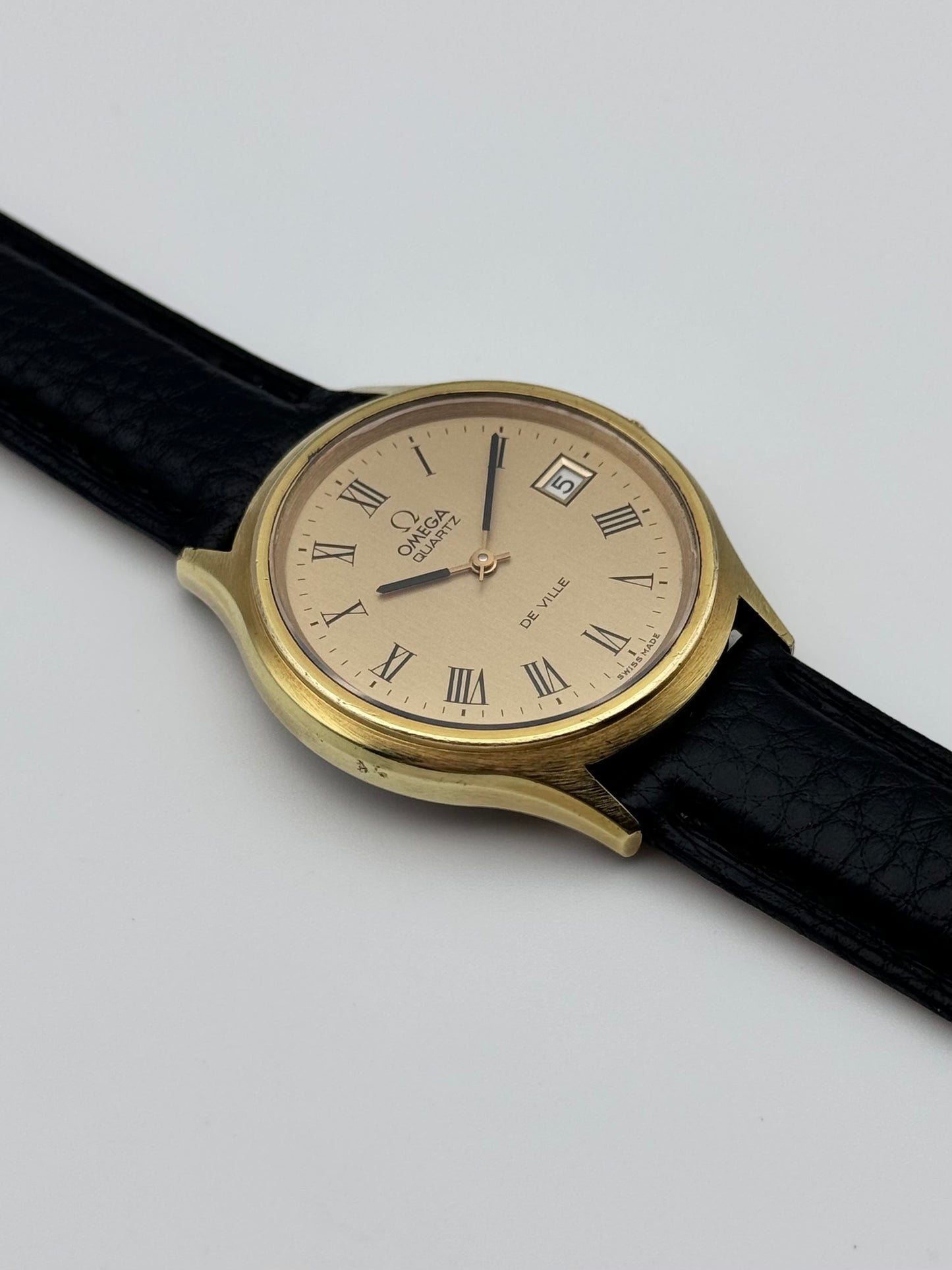 Omega DeVille Quartz Date 192.0027