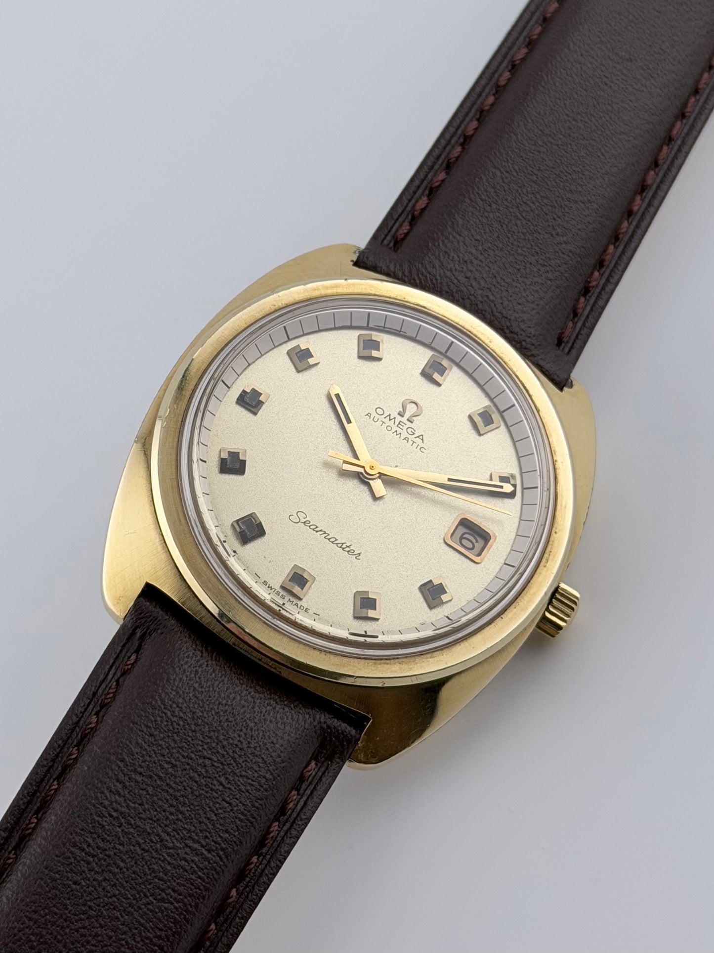 Omega Seamaster Automatic Date Jumbo - Rare Frosted Dial - 166.065