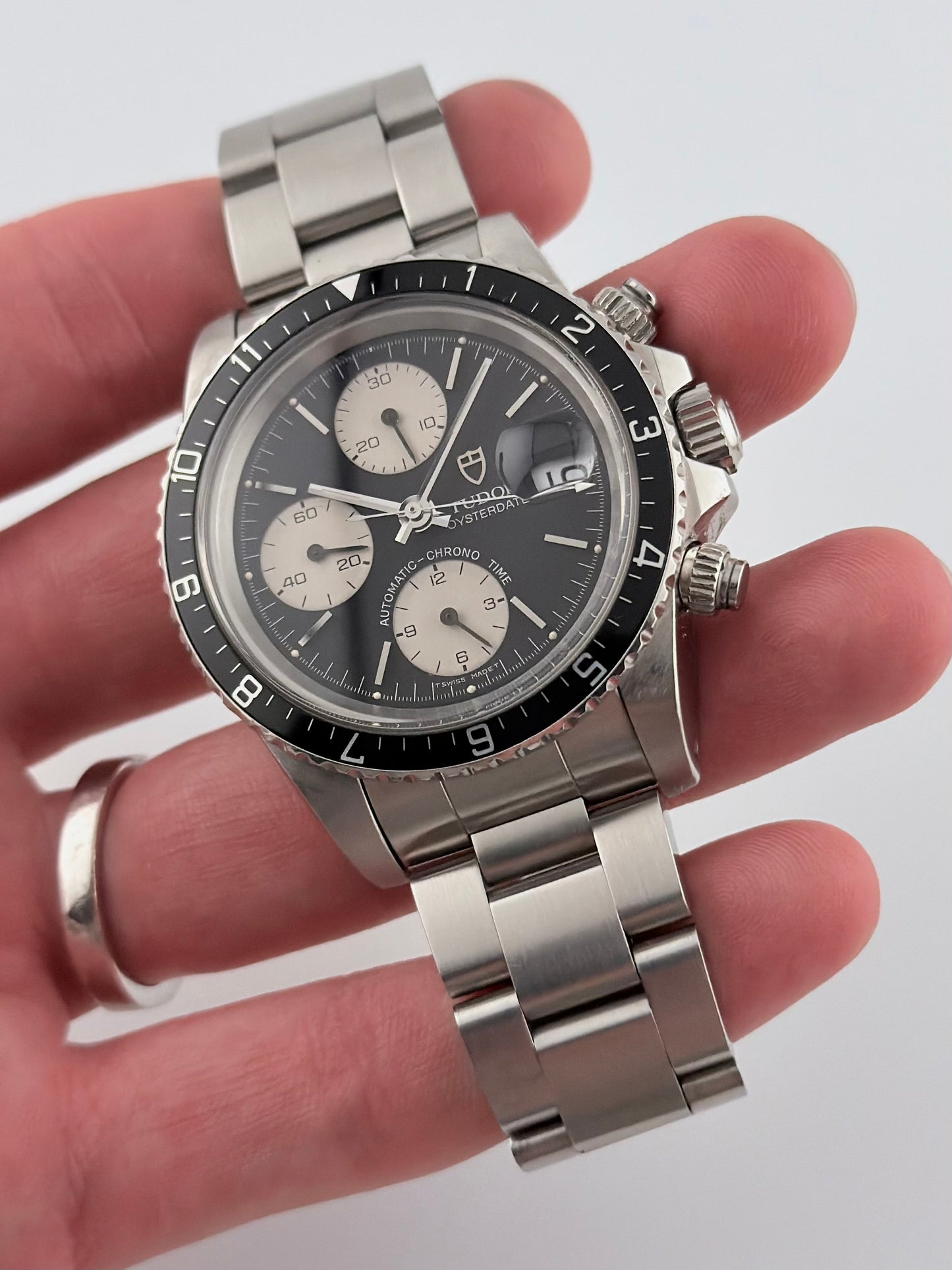 Tudor Oysterdate Automatic Chrono Time - 79170 - Reverse Panda - Big Block
