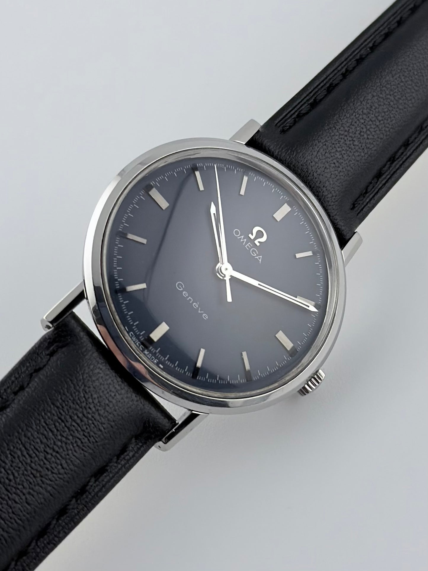 Omega Geneve Manual Wind - Rare Blue Dial - 131.019SP