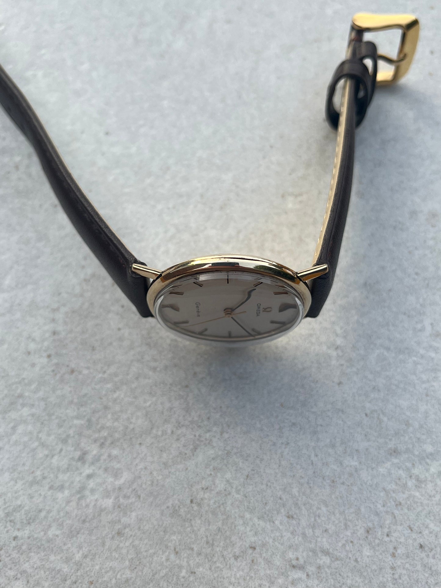 Omega Geneve Manual Wind 9ct Gold 131.25016