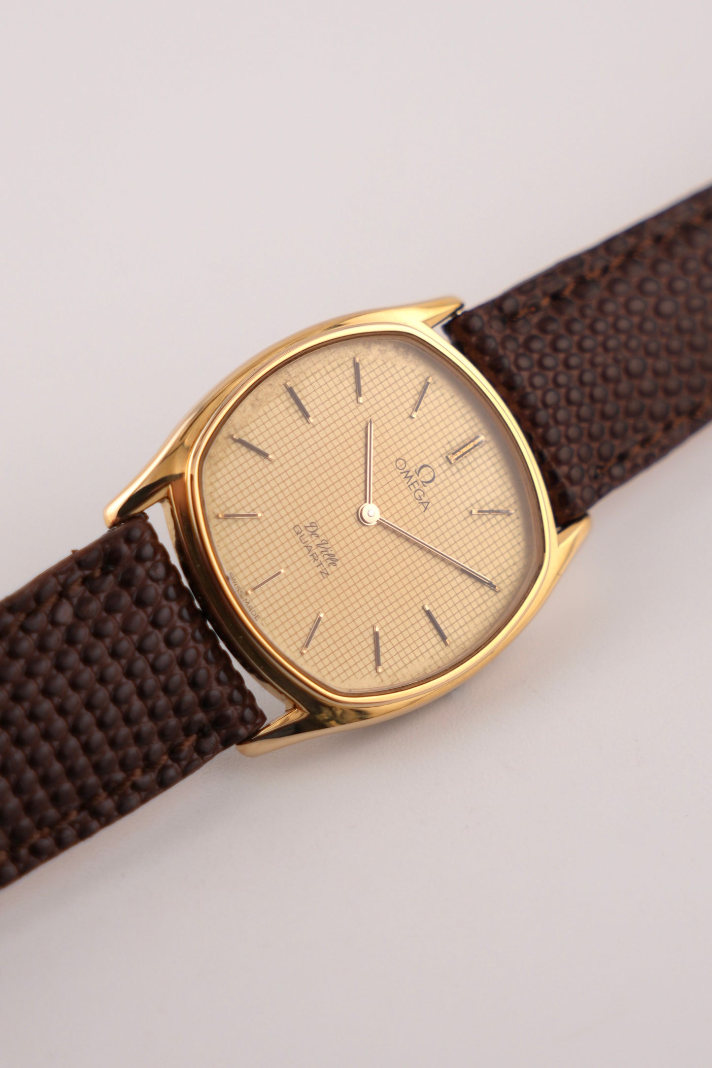 Omega De Ville Quartz - 191.0099 - Printed Waffle Dial