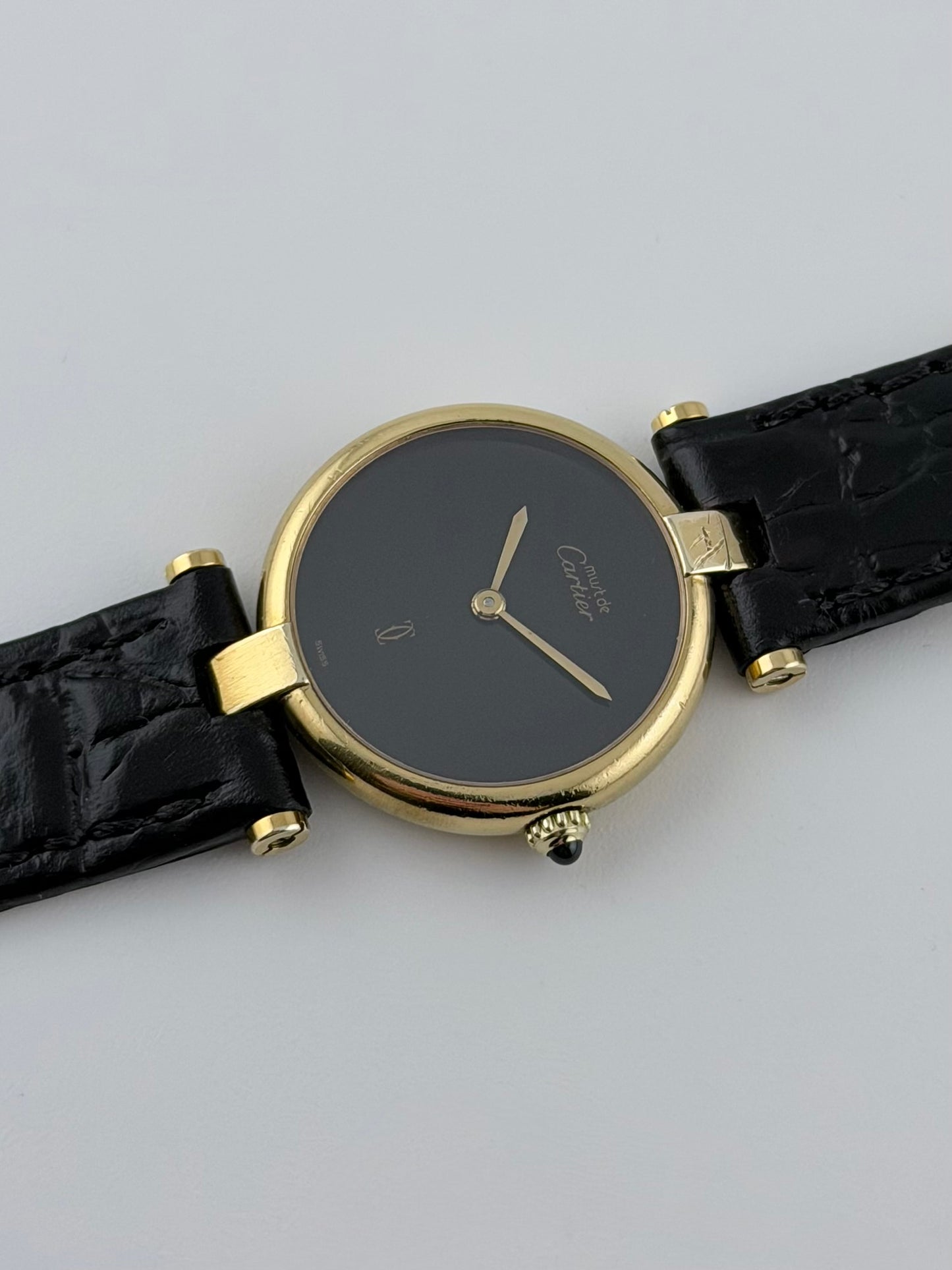 Cartier Must de Cartier Paris Quartz - 18 - Onyx Dial - Ladies