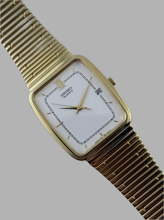 Seiko Tank Quartz 5Y32-5A20 with Box