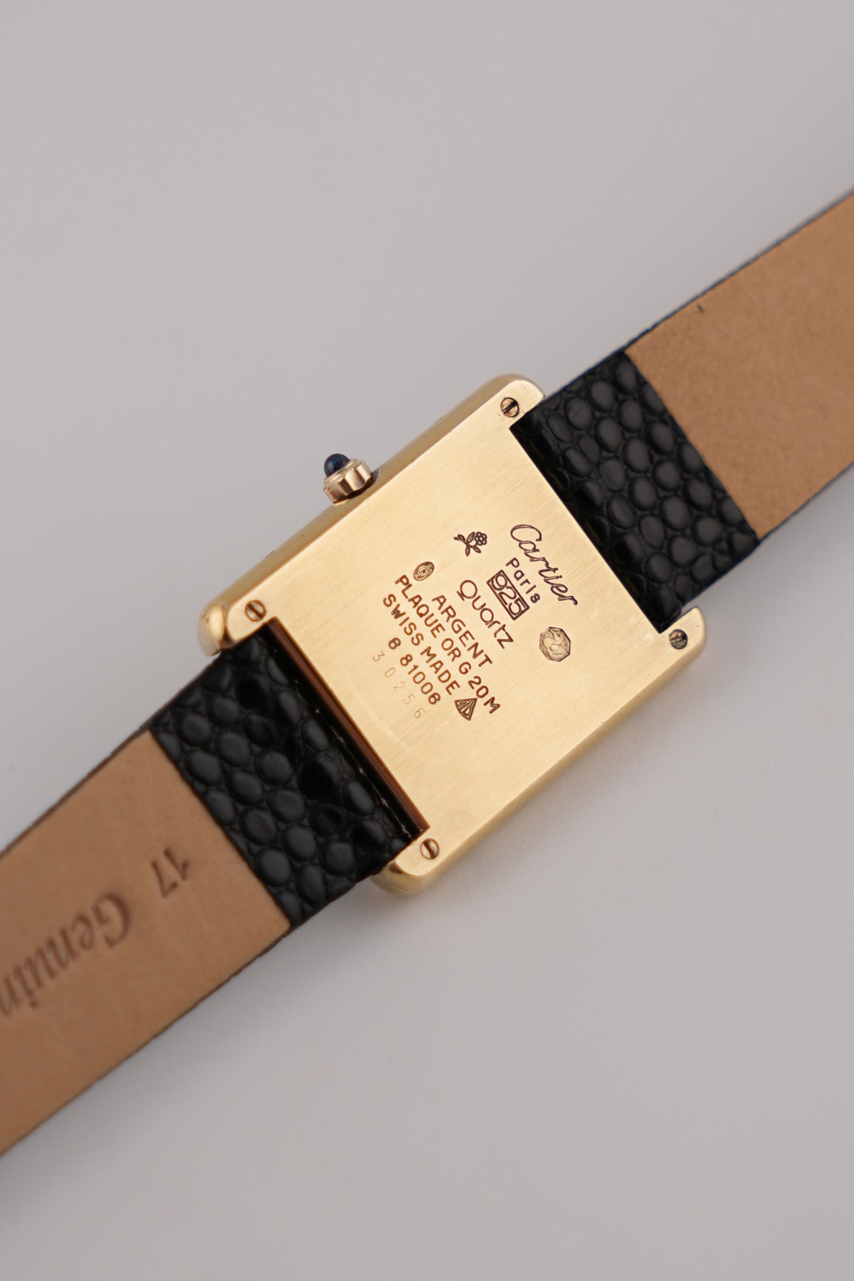 Cartier Must De Paris Tank Quartz - 6-81006 - Two-tone Dial