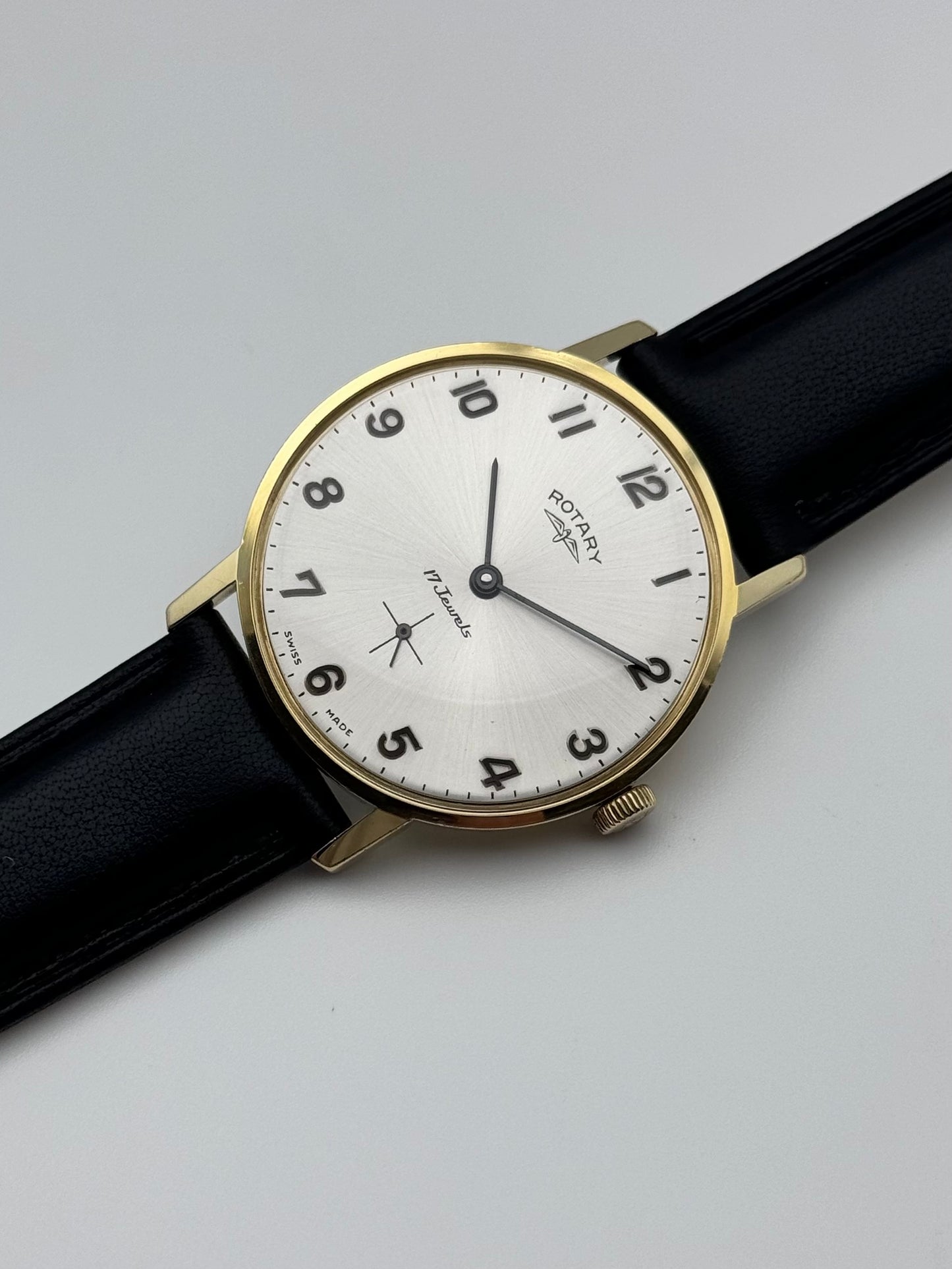 Rotary Manual Wind Sub Seconds 1970s
