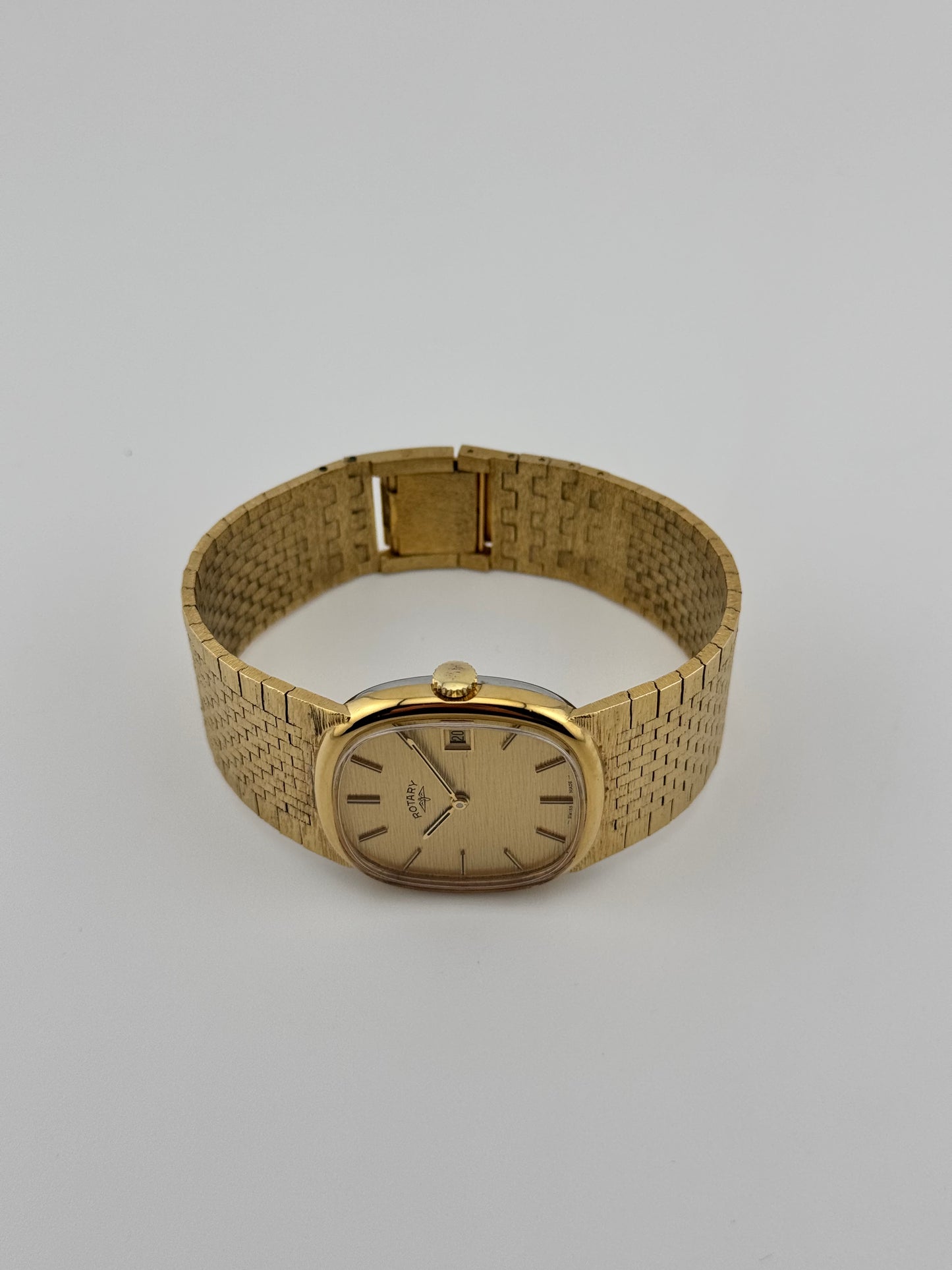 Rotary Manual Wind Date - Rare Bracelet Watch - OG Box