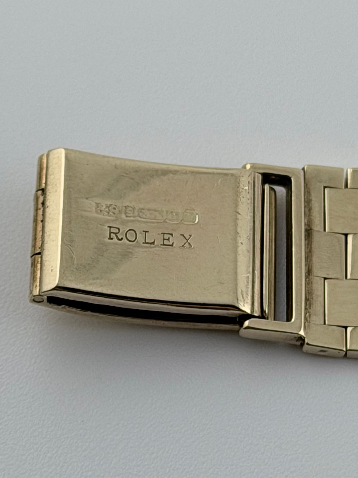 Rolex Air King Automatic - 5500 - Solid 9ct Gold - Ultra Rare Gold Brick Bracelet