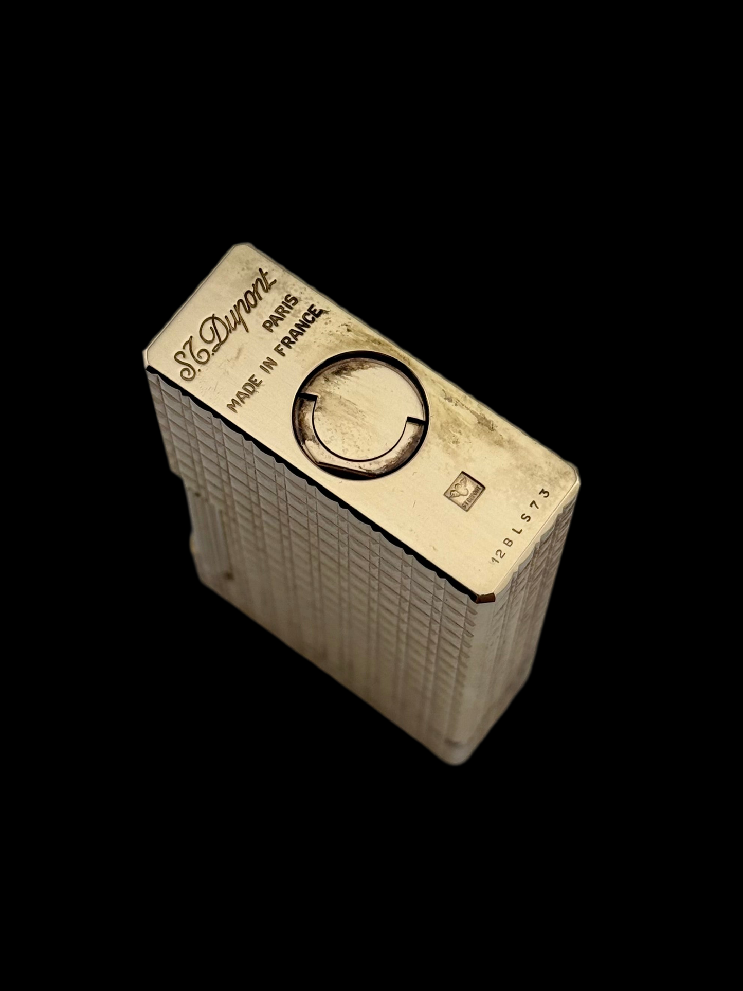 St Dupont Ligne 1 Lighter - 1990 - Near Mint - Box and Papers