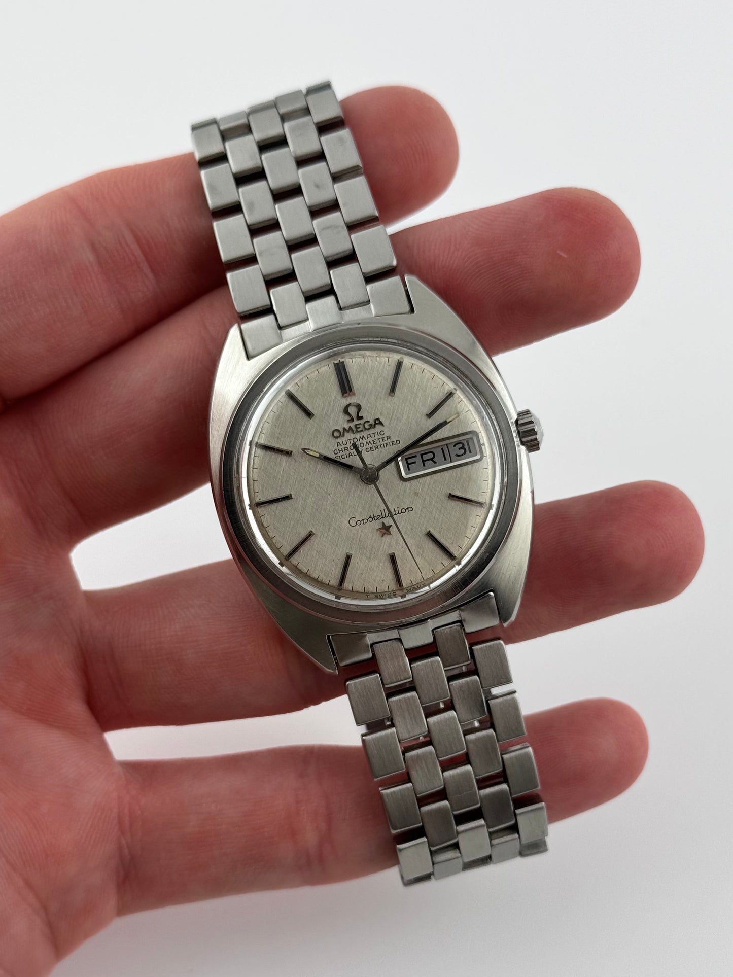 Omega Constellation Chronometer Automatic Day-Date 168.019