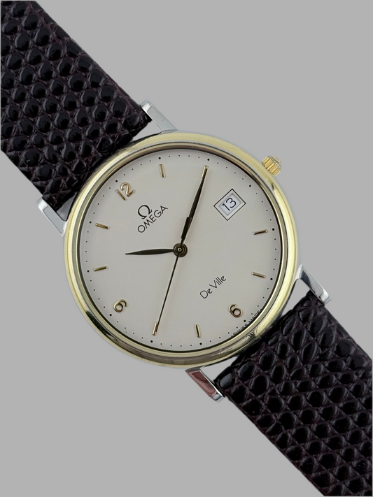 Omega De Ville Quartz Date - 196.0312