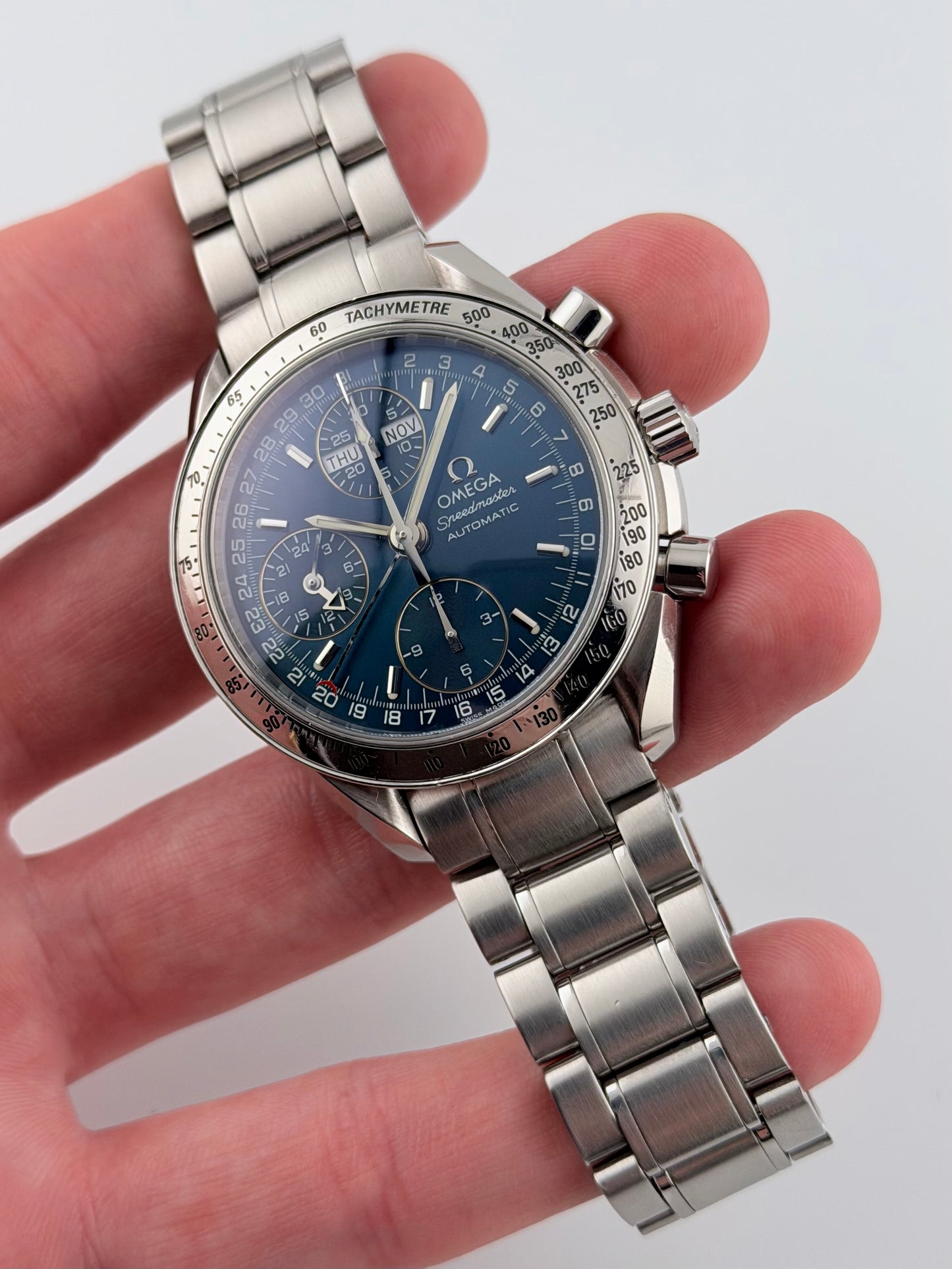 Omega Speedmaster Automatic Chronograph - 3523.80.00 - Triple Calendar - Box & Papers