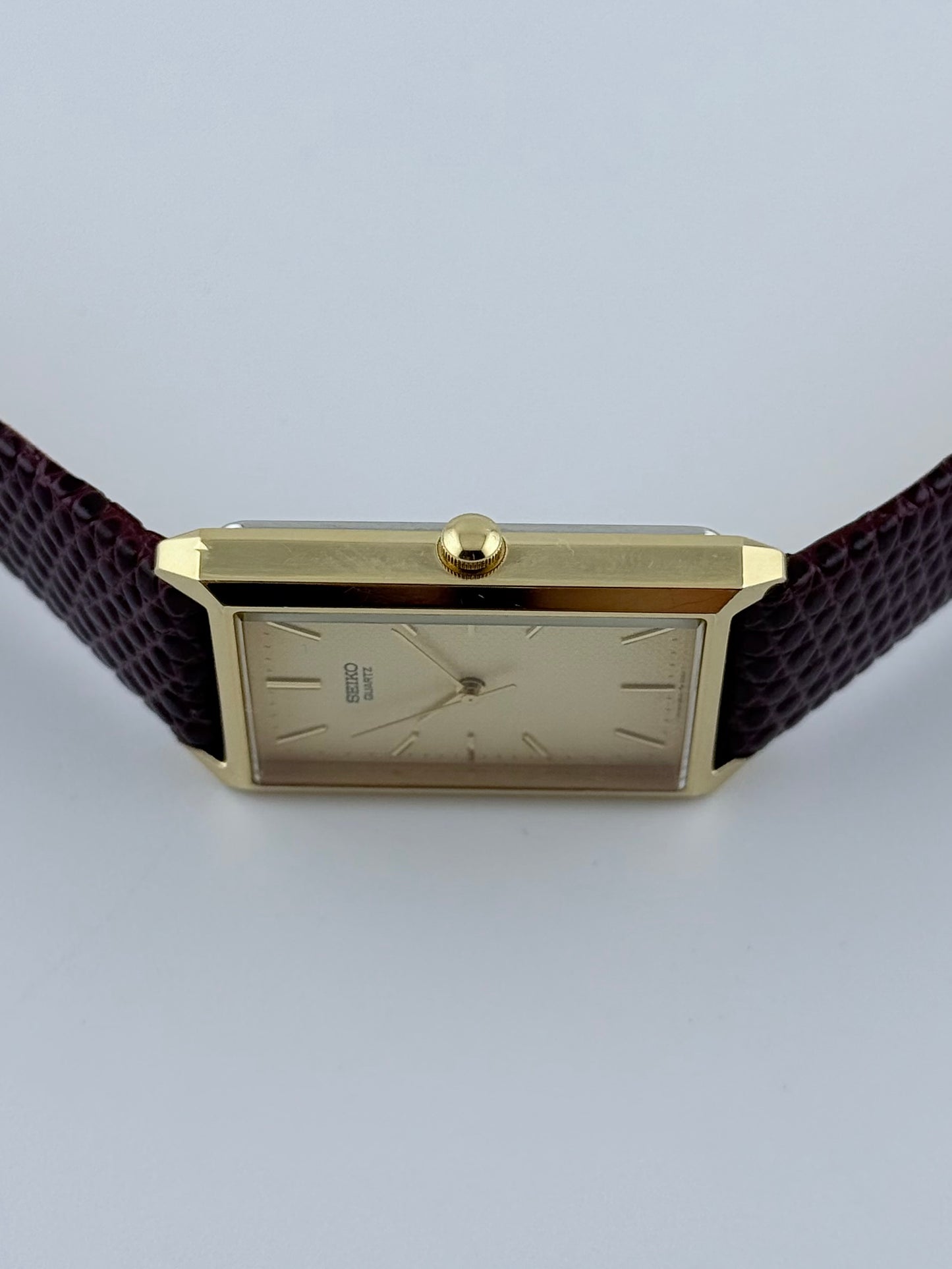 Seiko Tank Quartz Dress Watch - 8621-5130