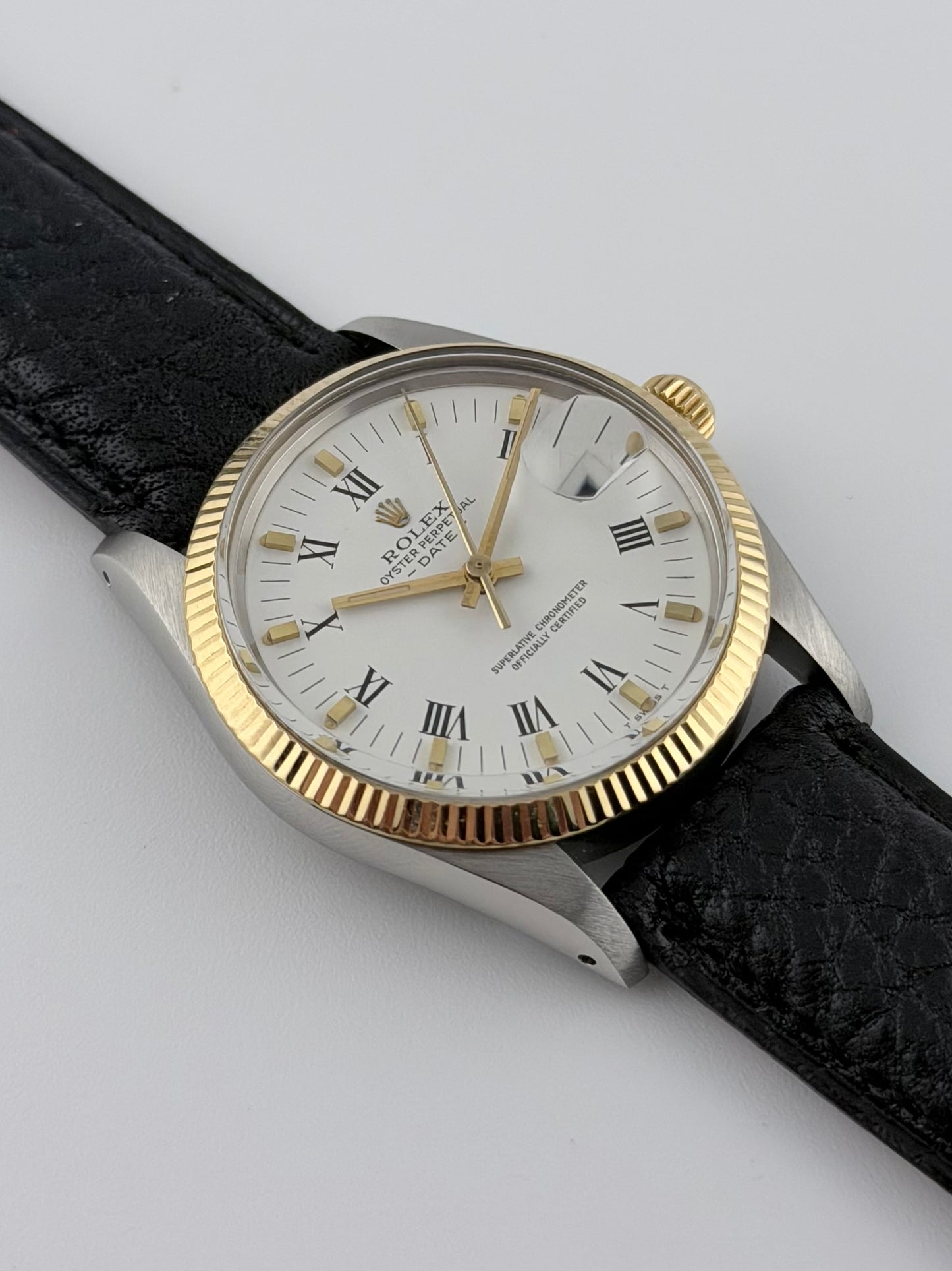 Rolex Oyster Perpetual Date Automatic - 15000 - Rare Buckley Dial