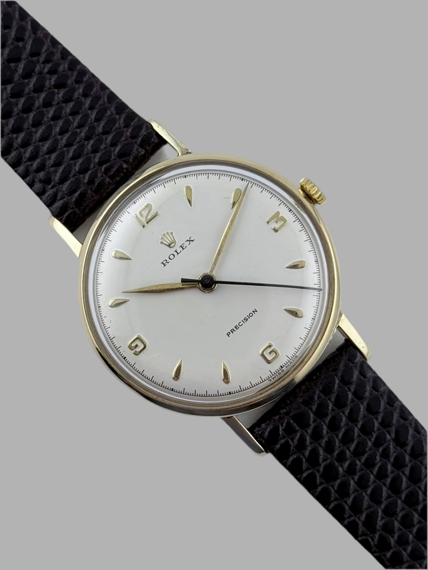 Rolex Precision Manual Wind - 739 - 9ct Gold - Coin Edge