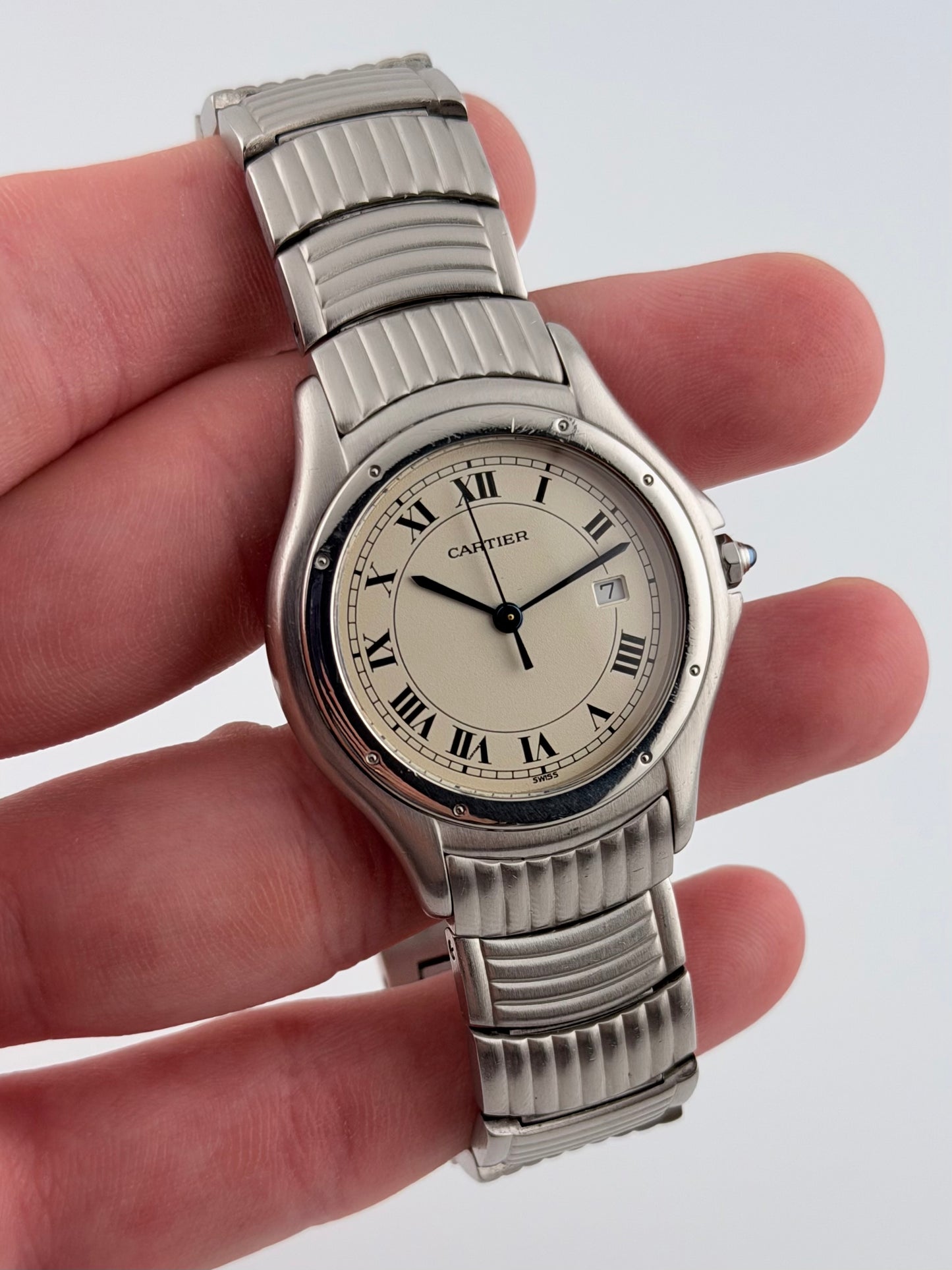 Cartier Panthere Cougar Quartz Date - 120000R