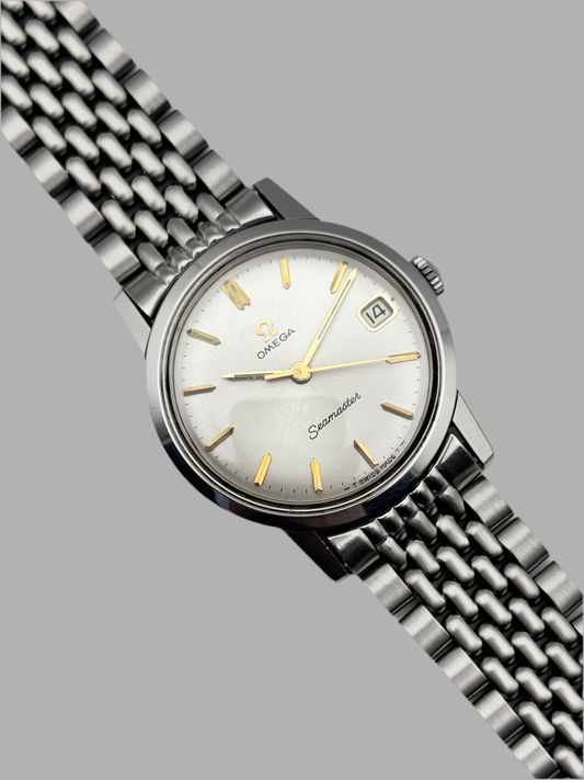 Omega Seamaster Manual Wind 136.005 - Beads of Rice bracelet
