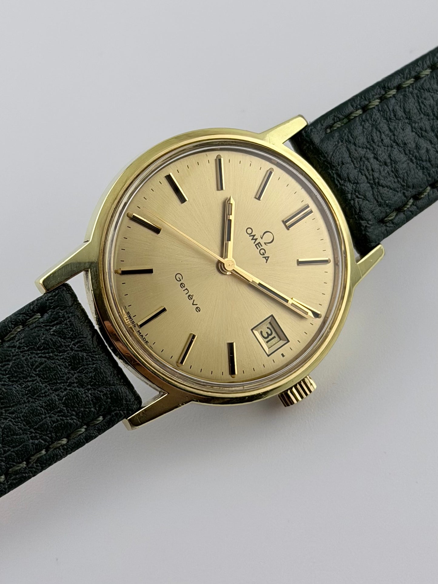 Omega Geneve Date Manual Wind 136.0099