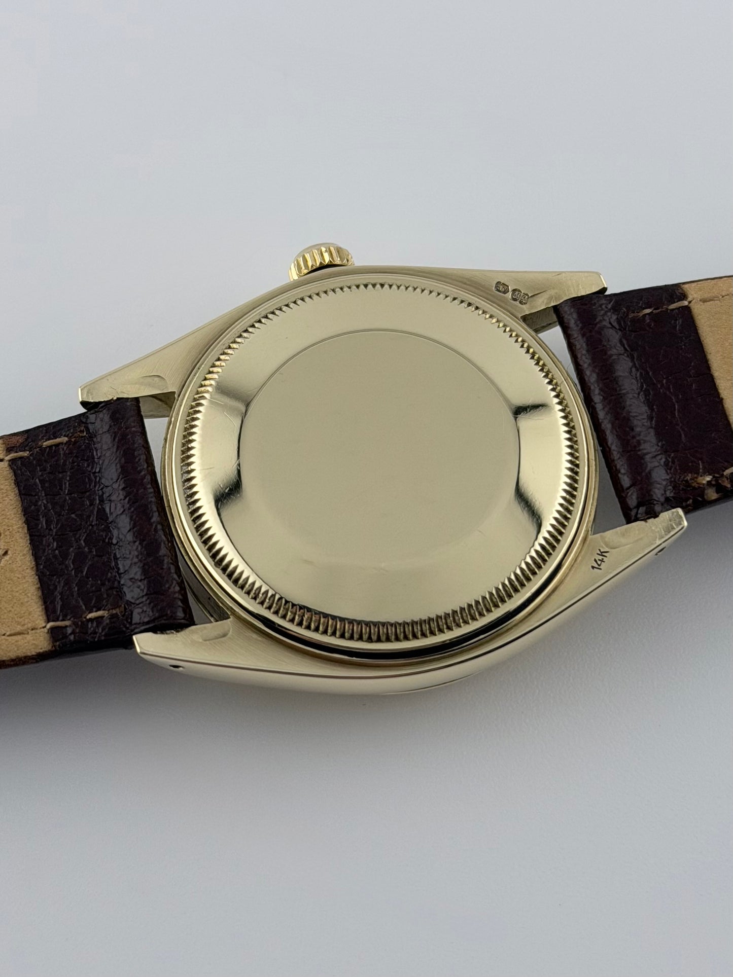 Rolex Oyster Perpetual Date Automatic - 1503 - Ultra Rare Havana Dial - Solid 14ct Gold
