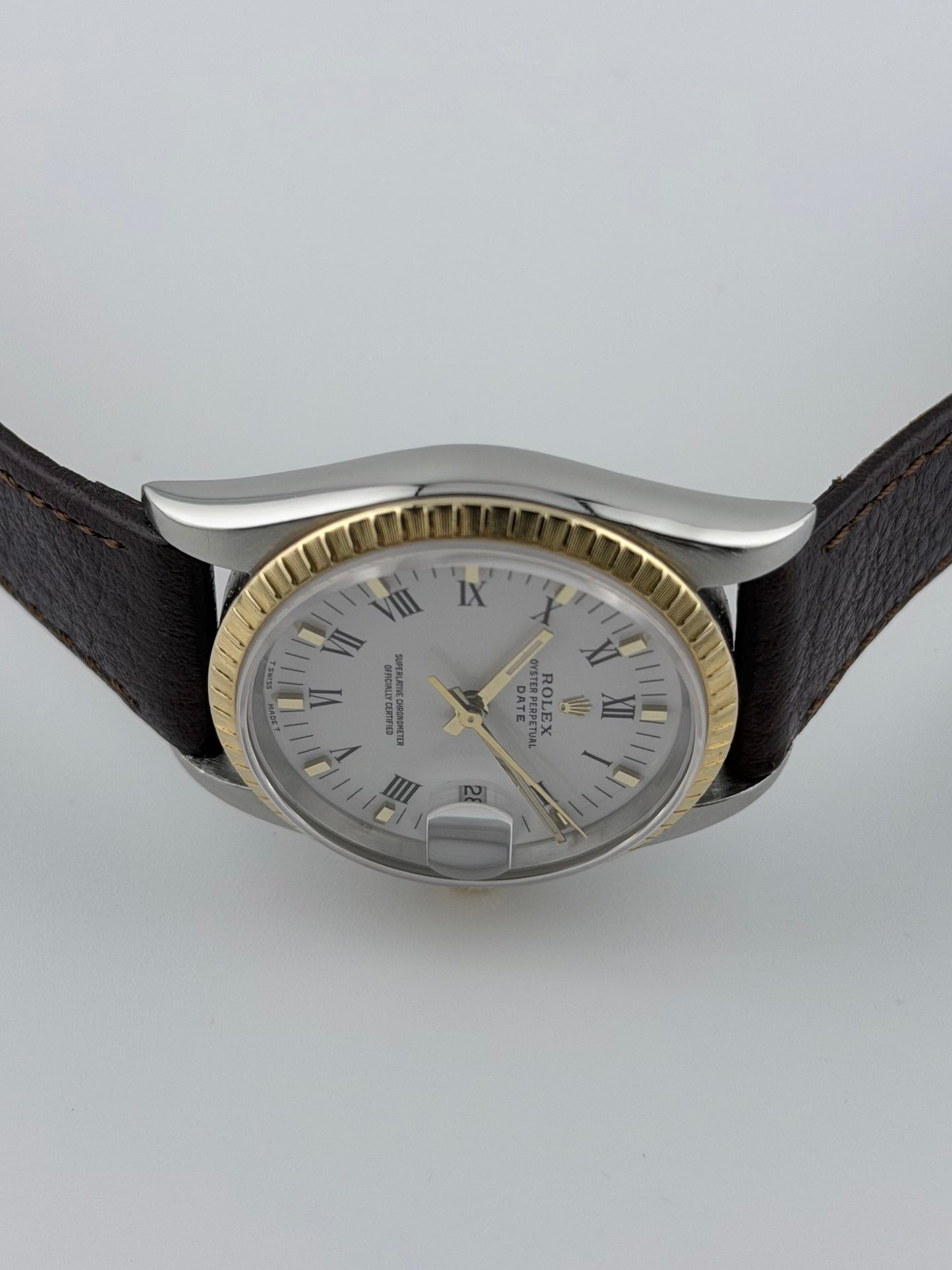 Rolex Oyster Perpetual Date - Two-Tone - 15233 - Rare Buckley Dial